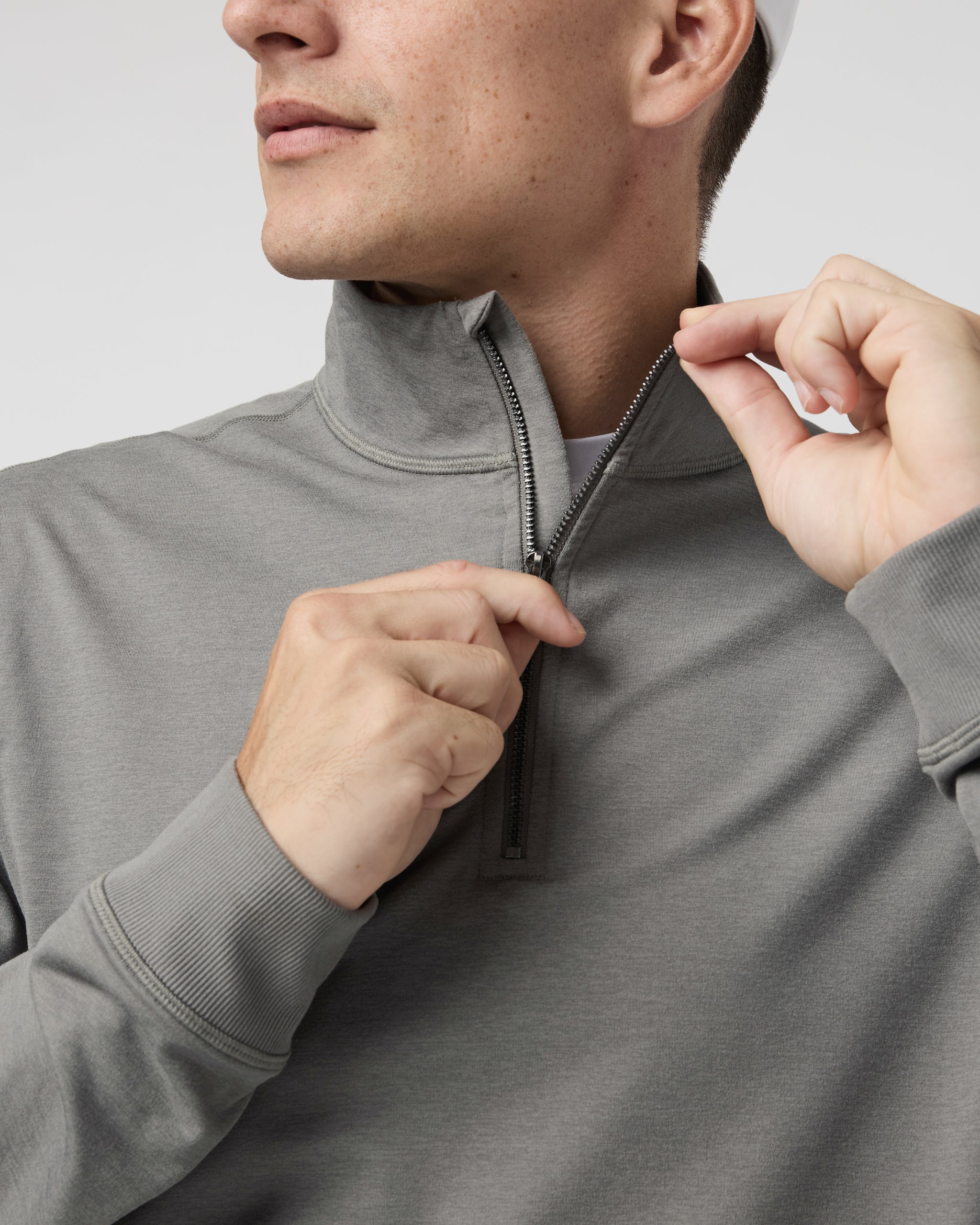 Coronado Half Zip | Dolomite Heather