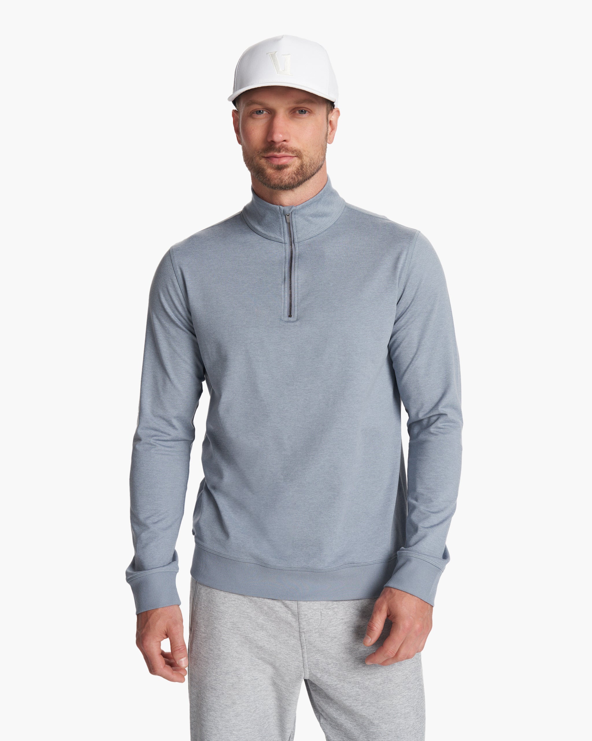 Coronado Half Zip | Flint Heather
