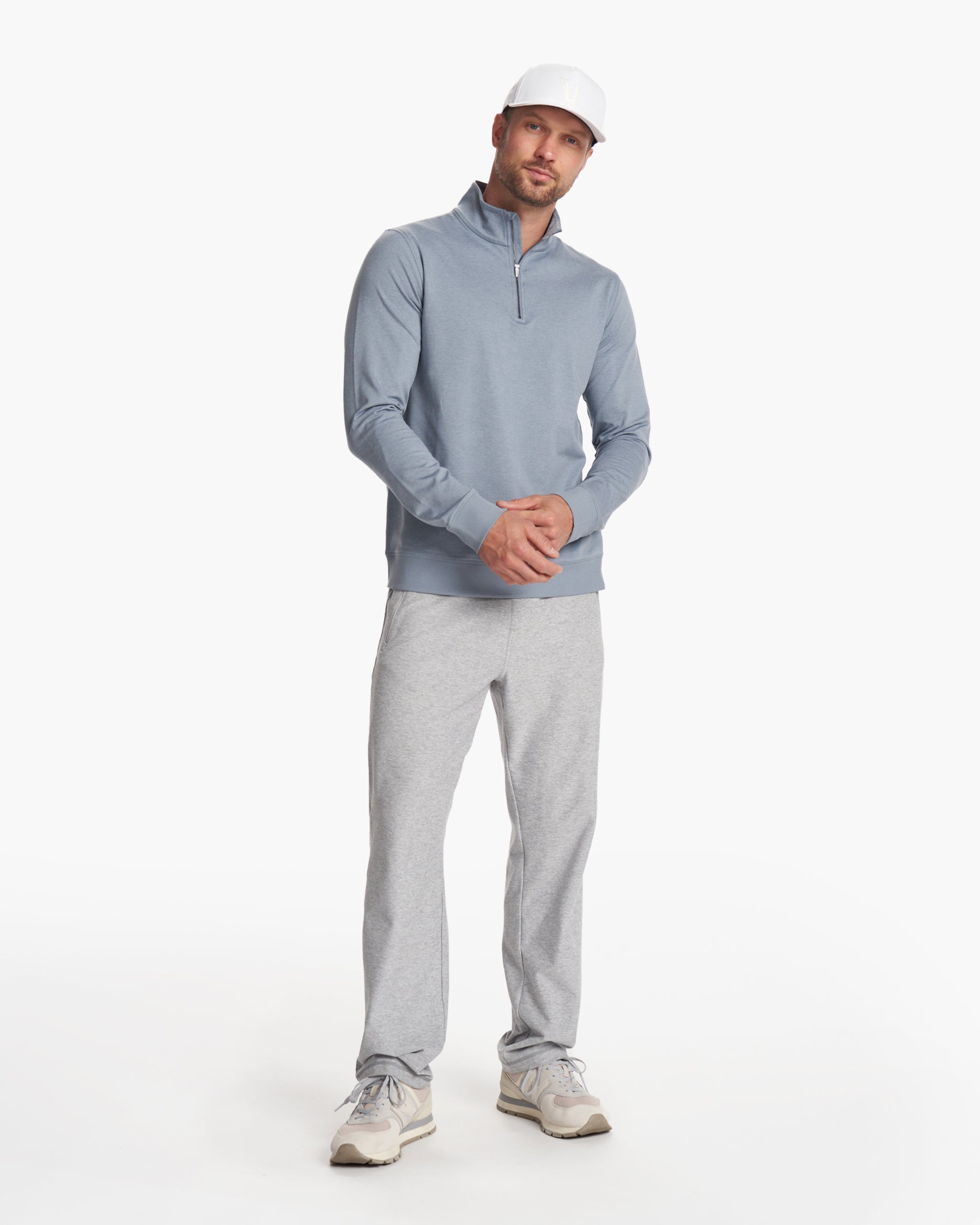 Coronado Half Zip | Flint Heather