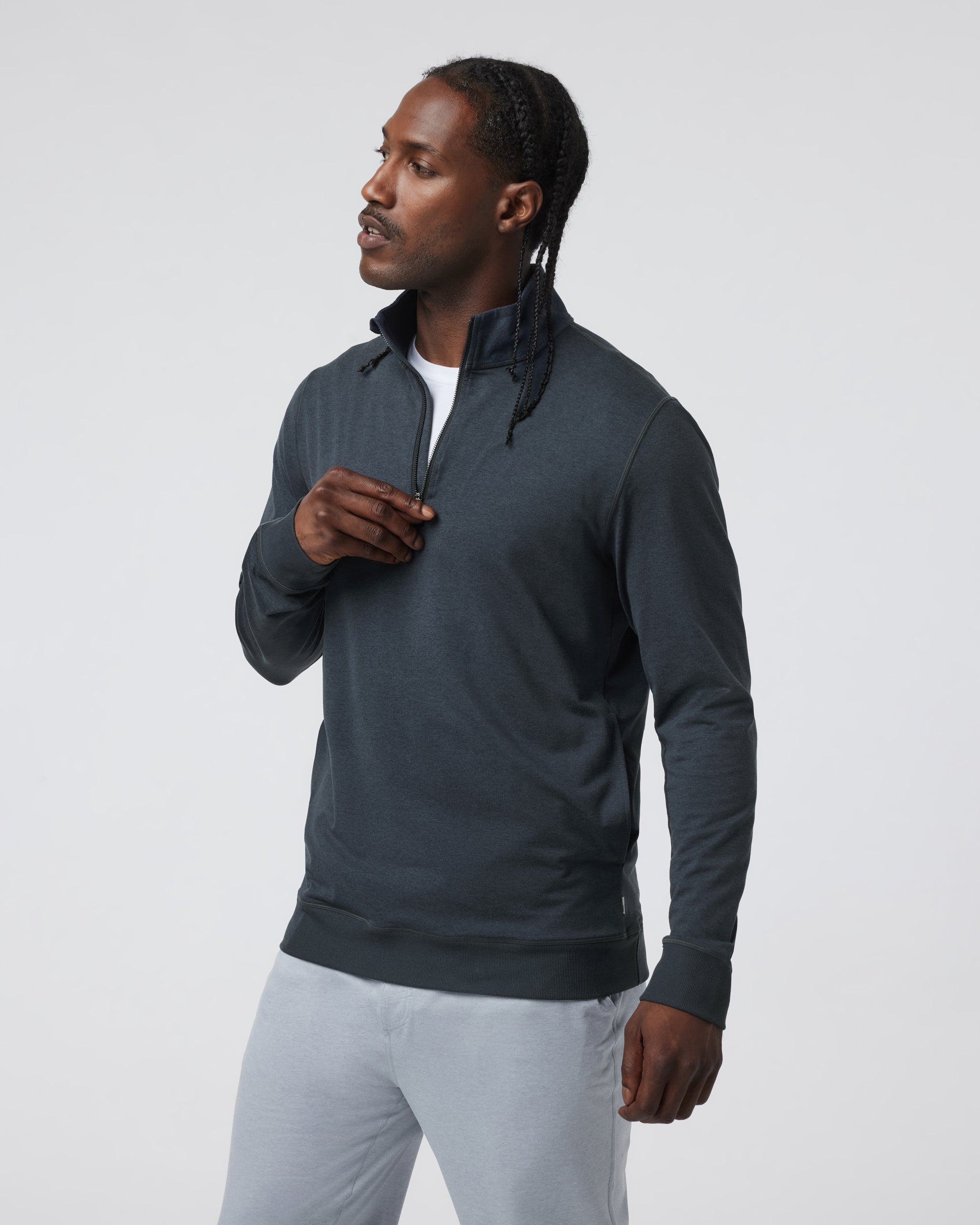 Coronado Half Zip | Midnight Heather