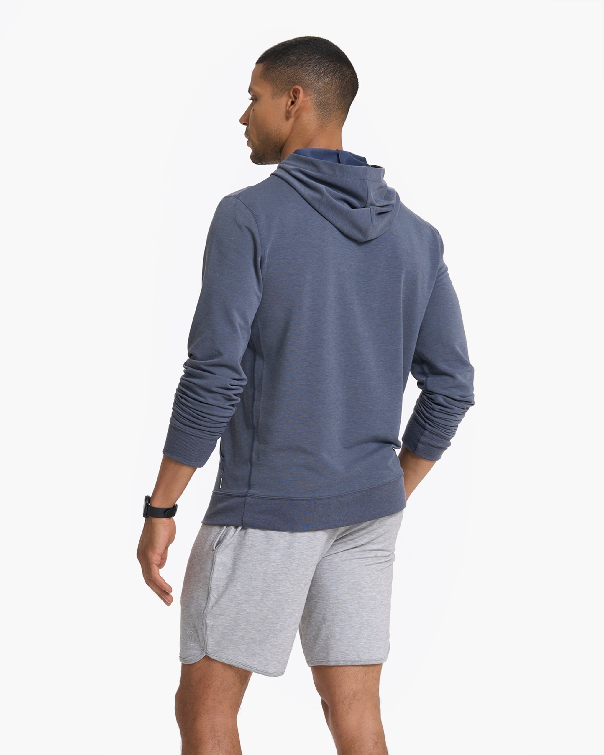 Austin Hoodie | Azure Heather