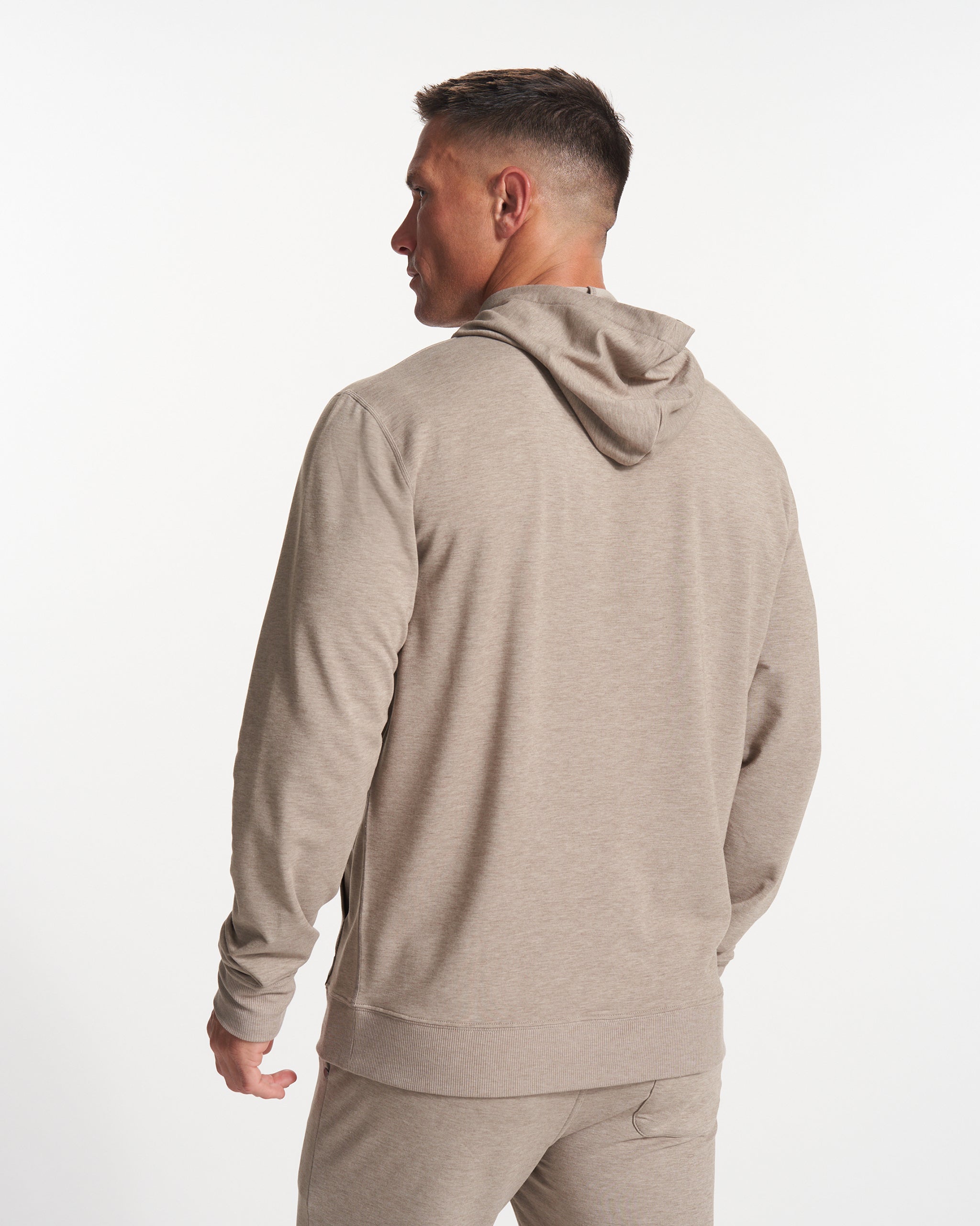 Austin Hoodie | Teak Heather