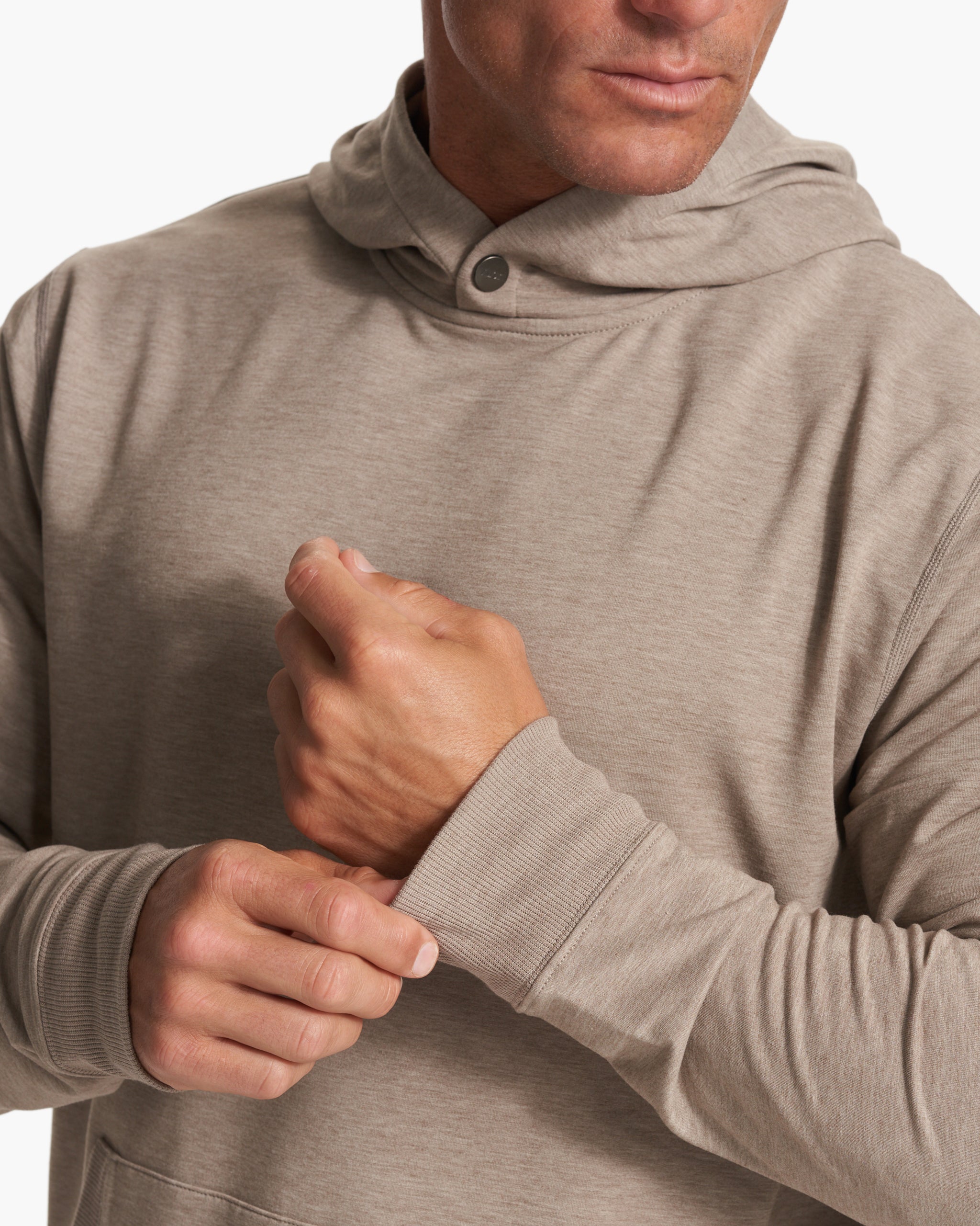 Austin Hoodie | Teak Heather
