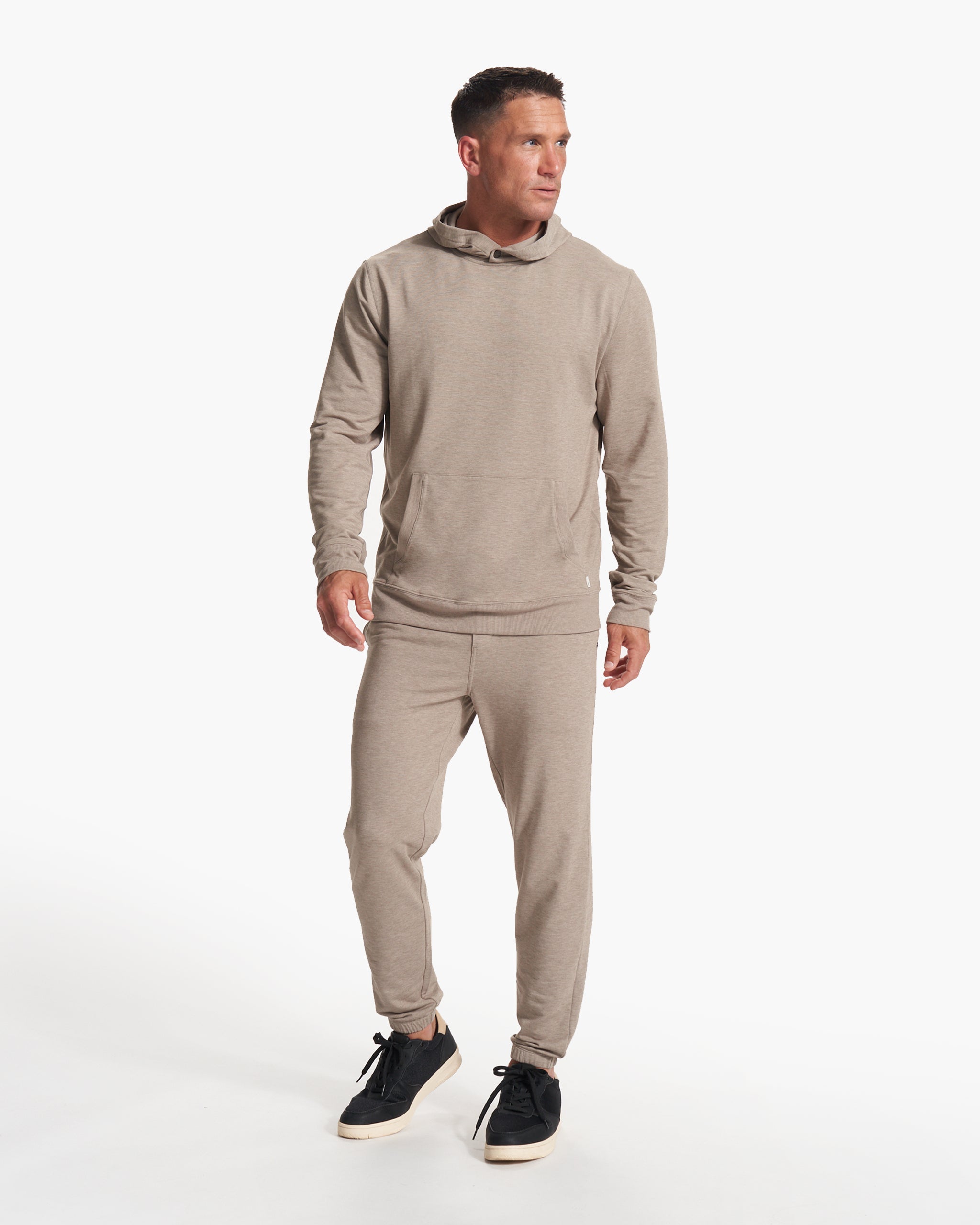 Austin Hoodie | Teak Heather