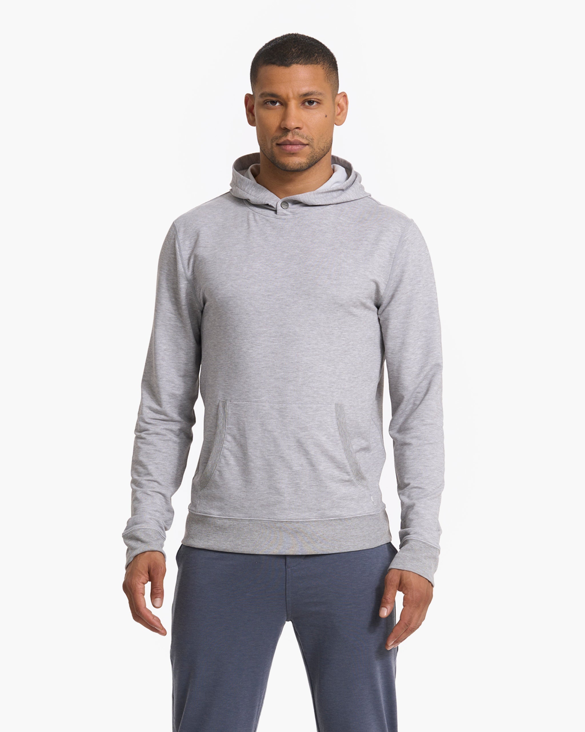 Austin Hoodie | Light Heather Grey