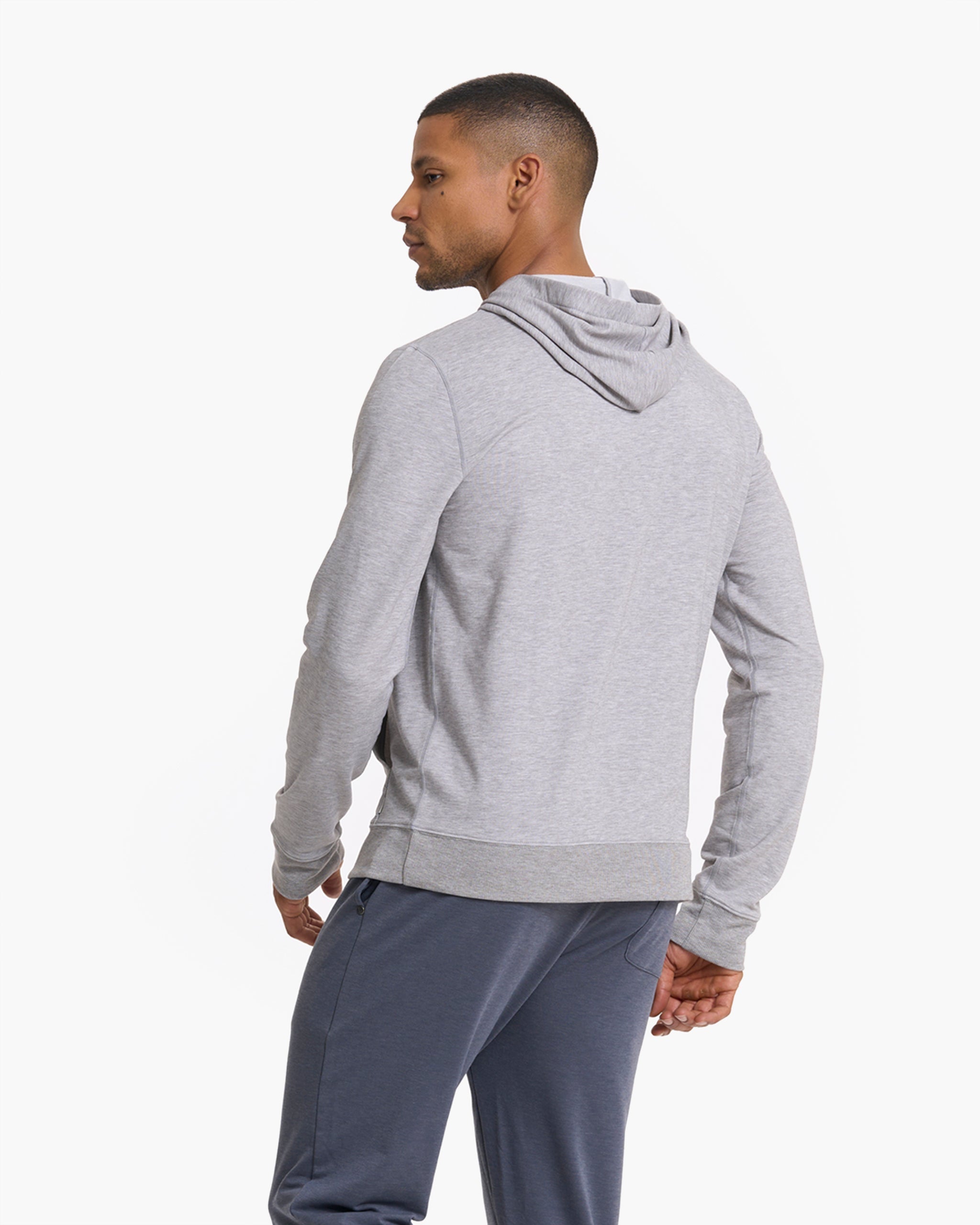 Austin Hoodie | Light Heather Grey