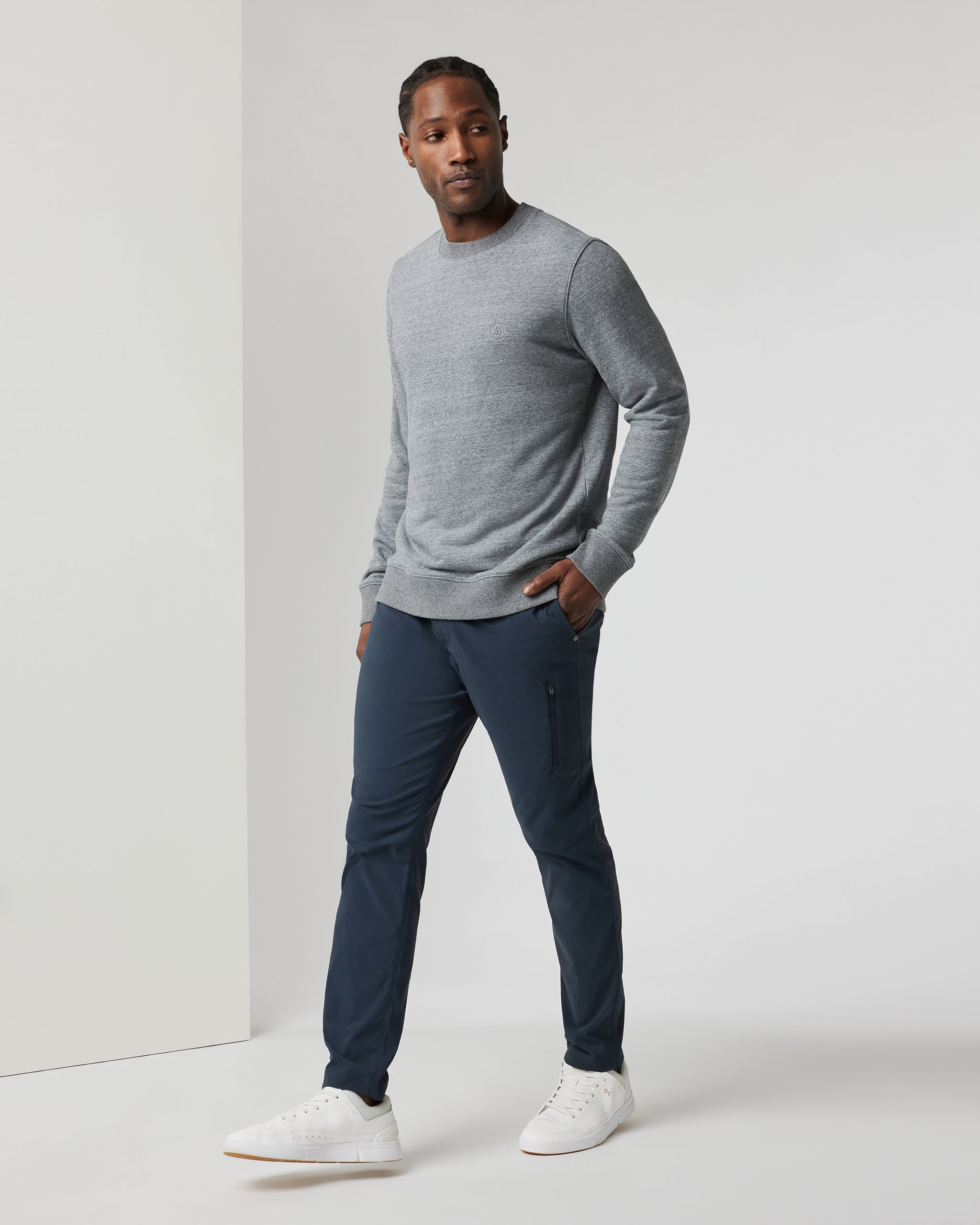 Cypress Crew | Heather Grey
