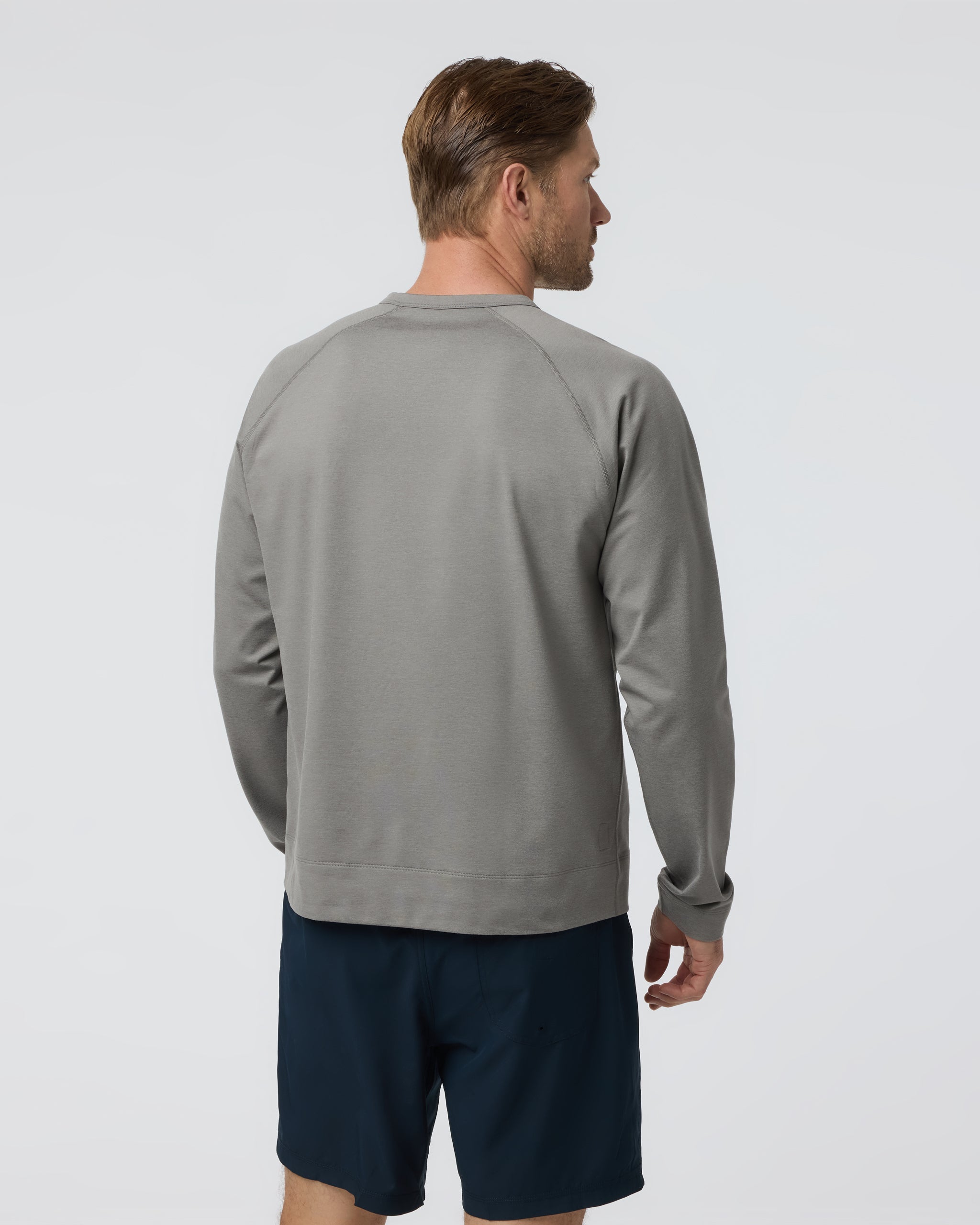 Coronado Crew Relaxed Fit | Dolomite Heather