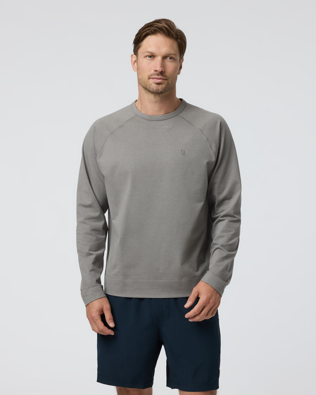 Coronado Crew Relaxed Fit | Dolomite Heather