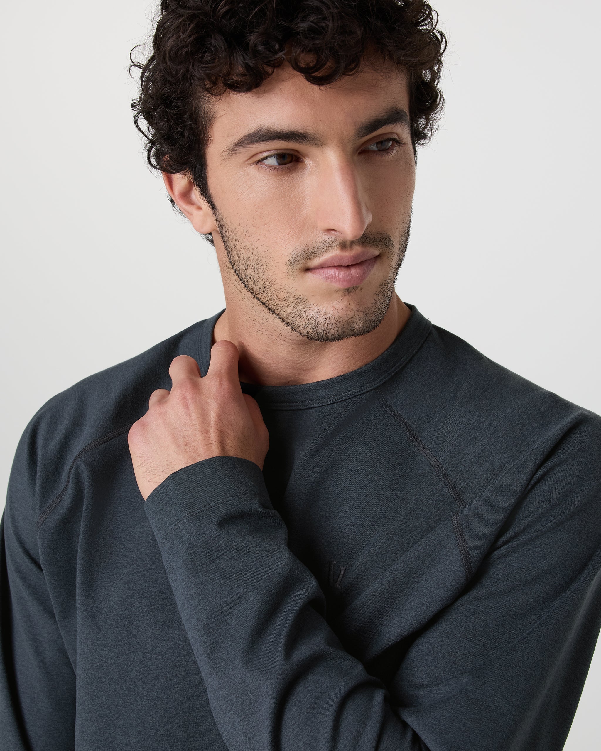 Coronado Crew Relaxed Fit | Midnight Heather