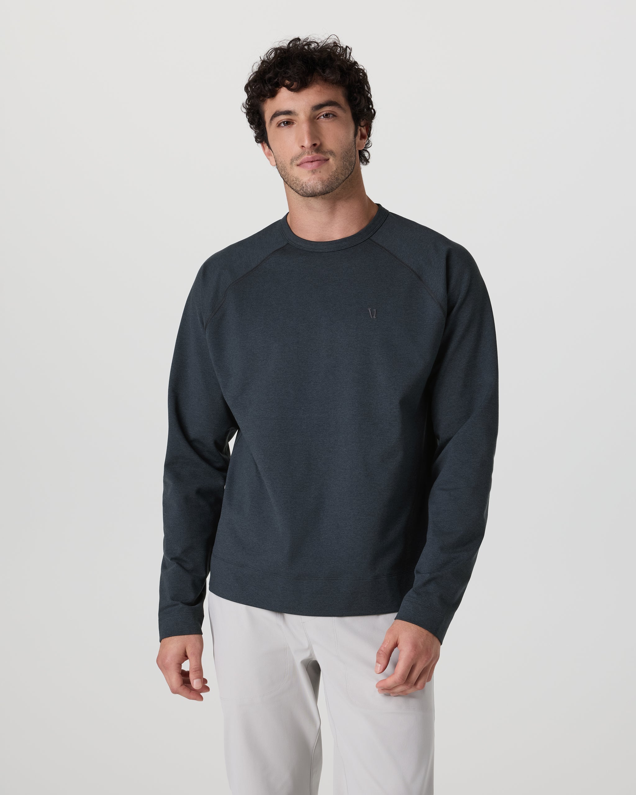 Coronado Crew Relaxed Fit | Midnight Heather