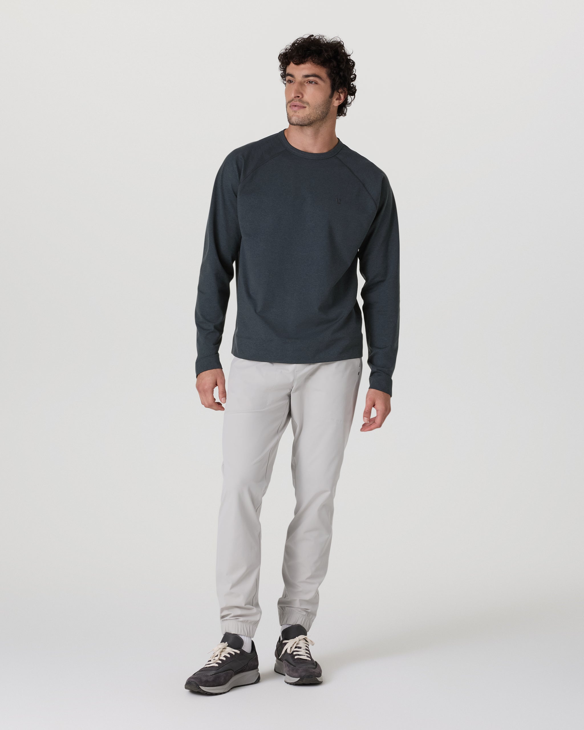 Coronado Crew Relaxed Fit | Midnight Heather