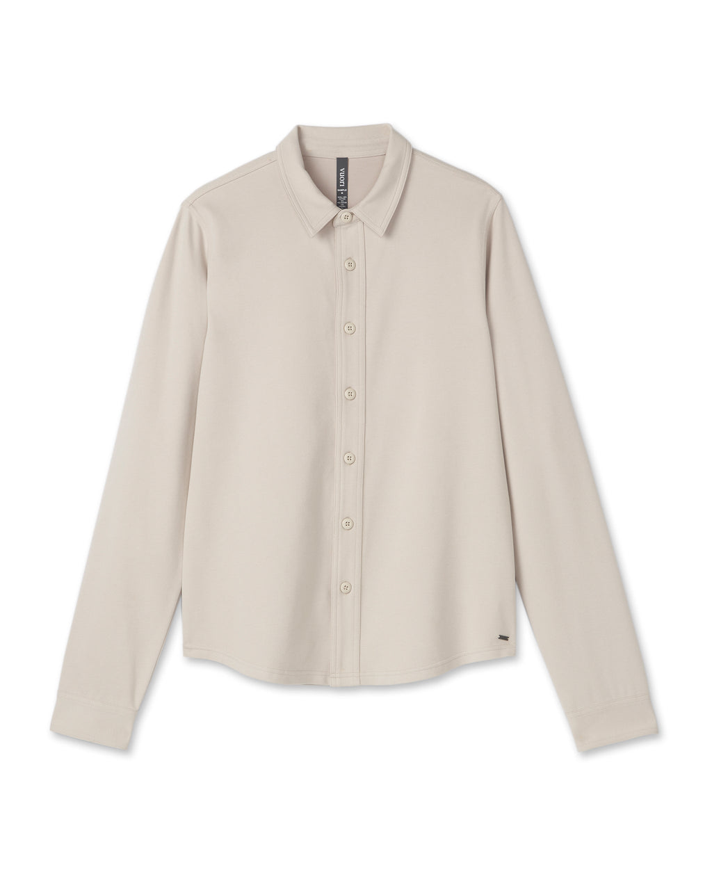 Long Sleeve Solana Button Down | Bone