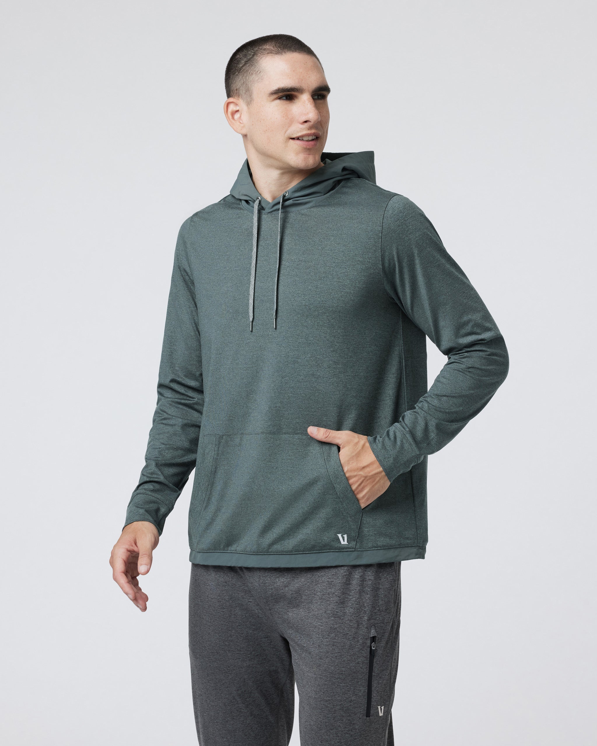 Sunday Element Hoodie | Smoked Beryl Heather