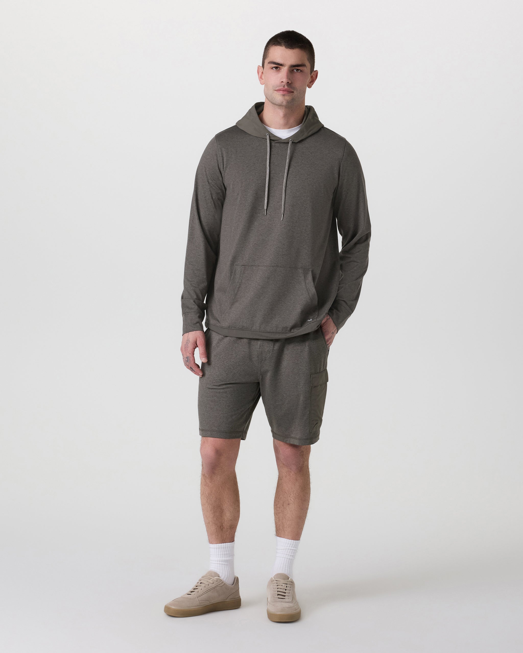 Sunday Element Hoodie | Warm Grey Heather