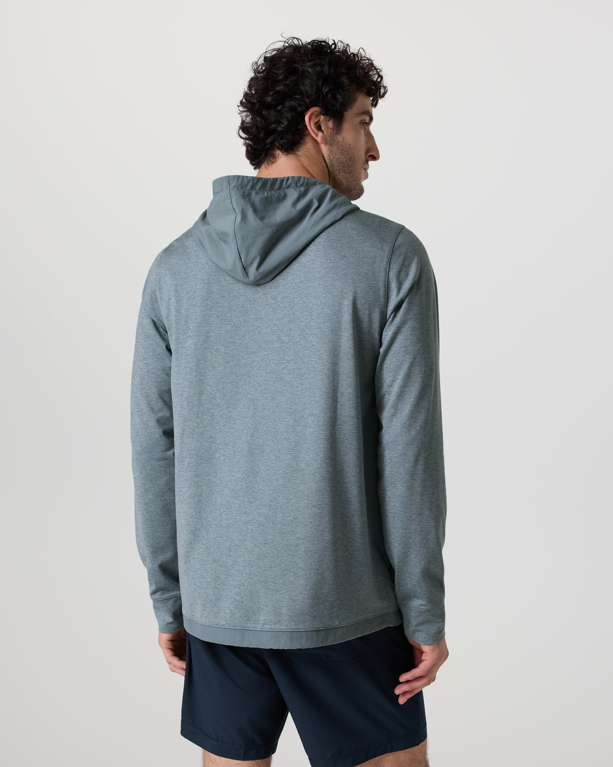 Sunday Element Hoodie | Dusty Blue Heather