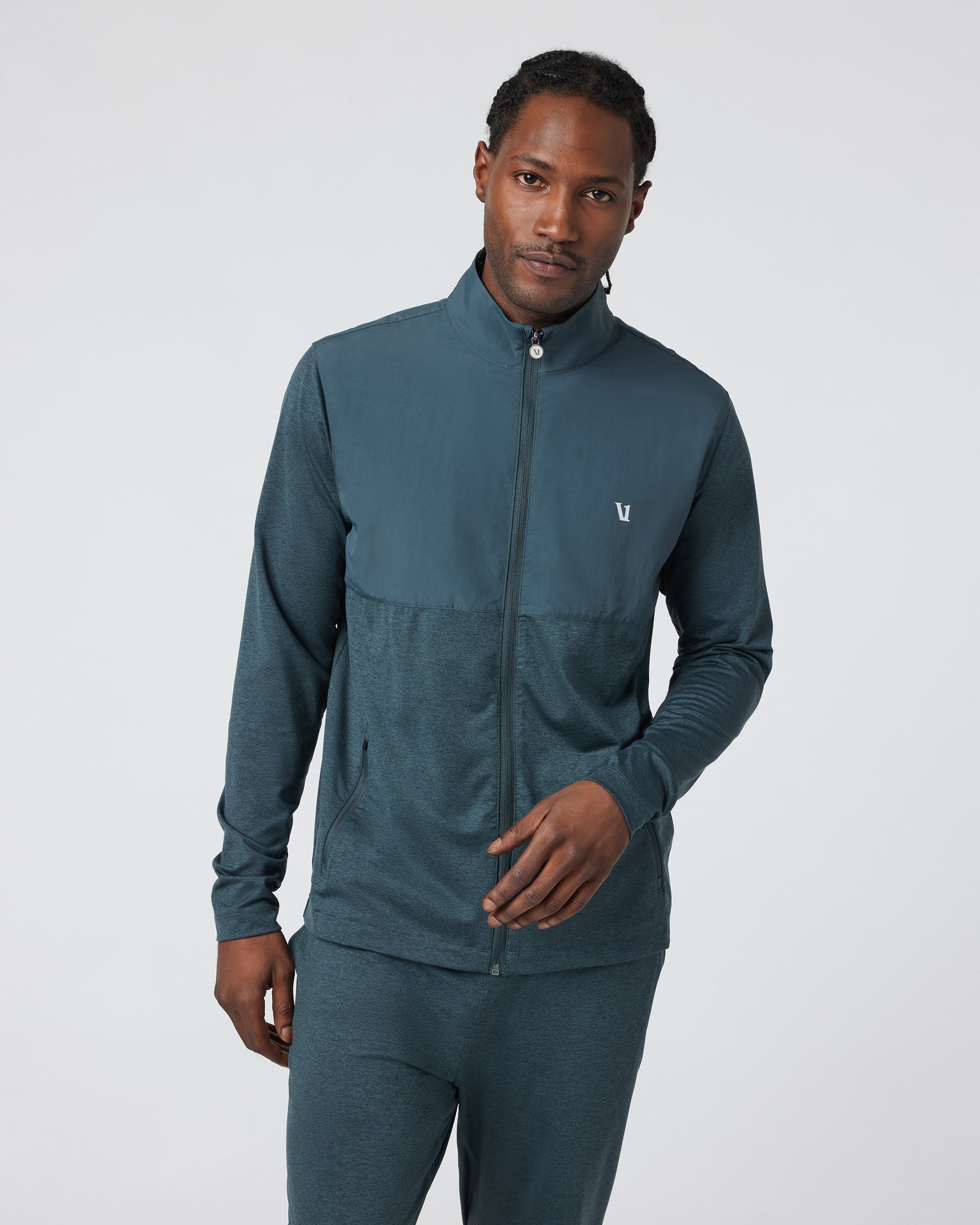 Sunday Element Track Jacket | Grove Heather