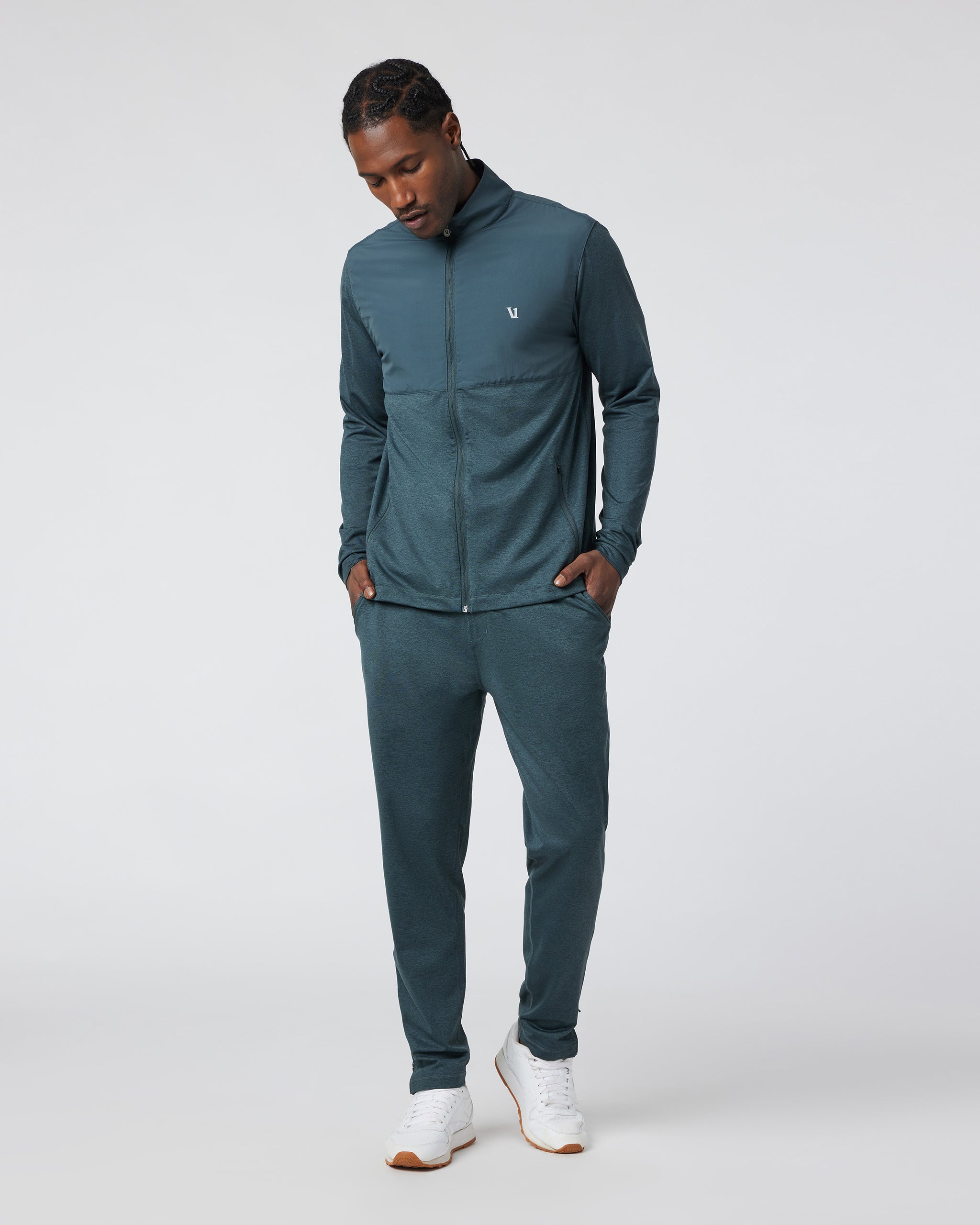 Sunday Element Track Jacket | Grove Heather