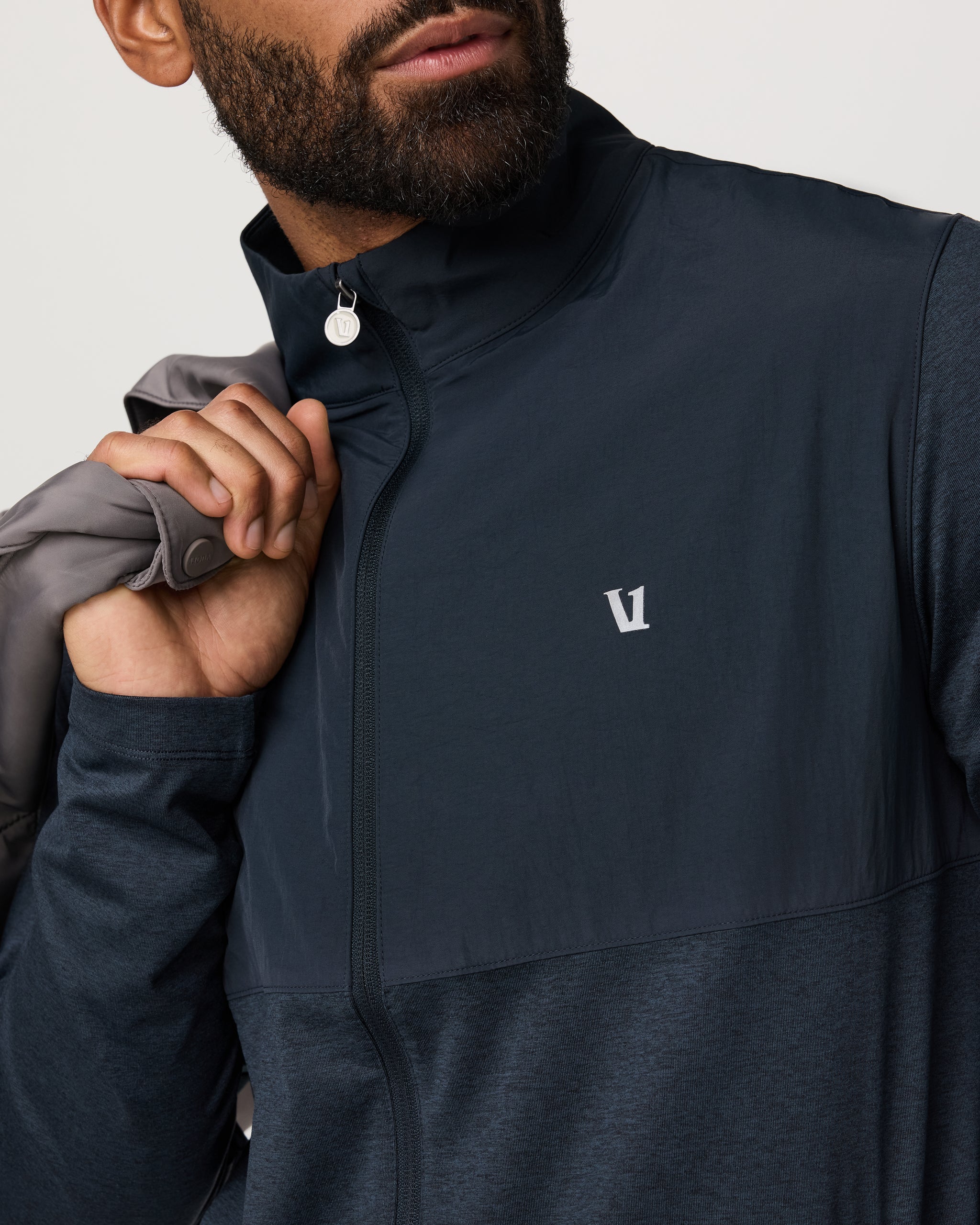 Sunday Element Track Jacket | Ink Heather