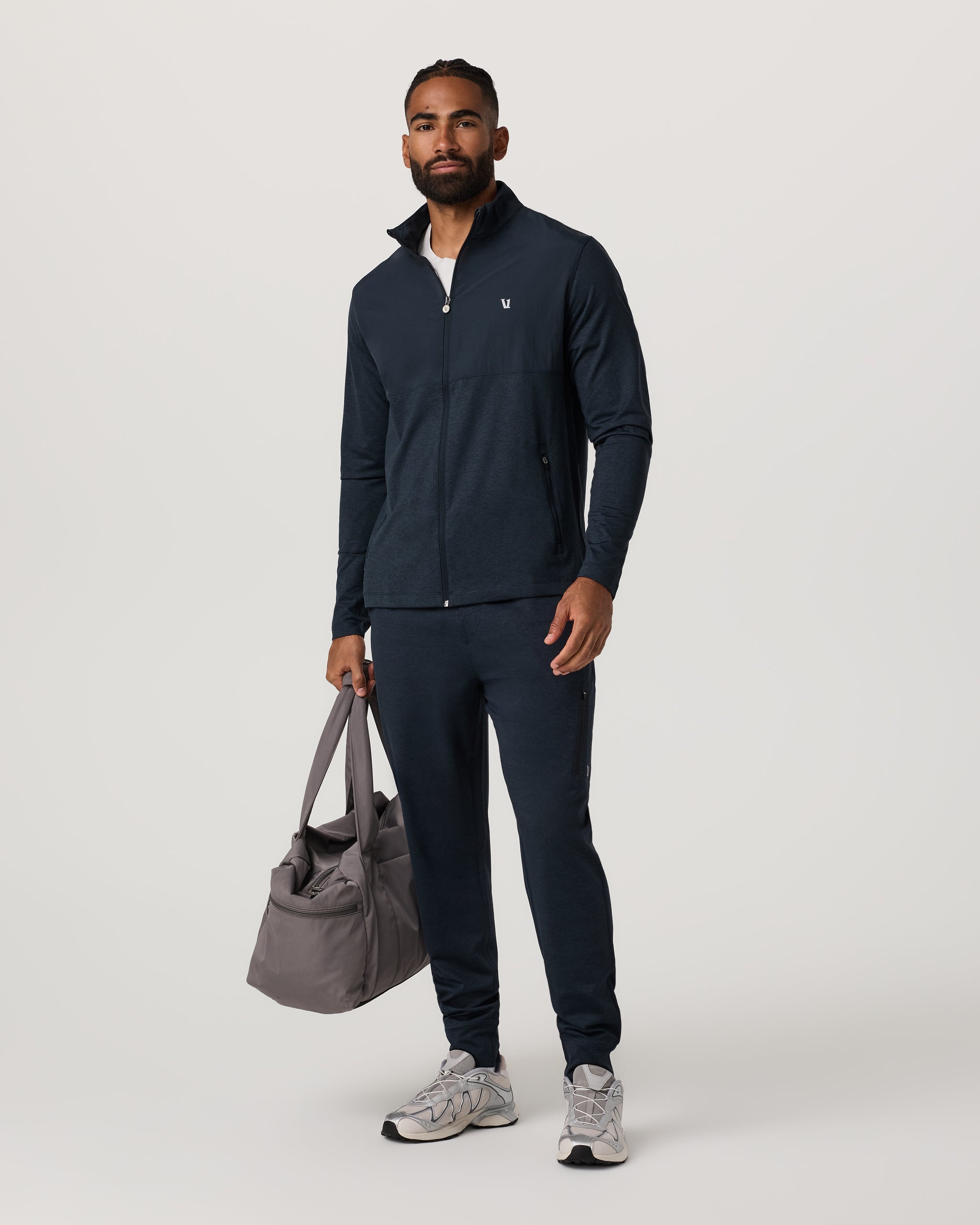 Sunday Element Track Jacket | Ink Heather