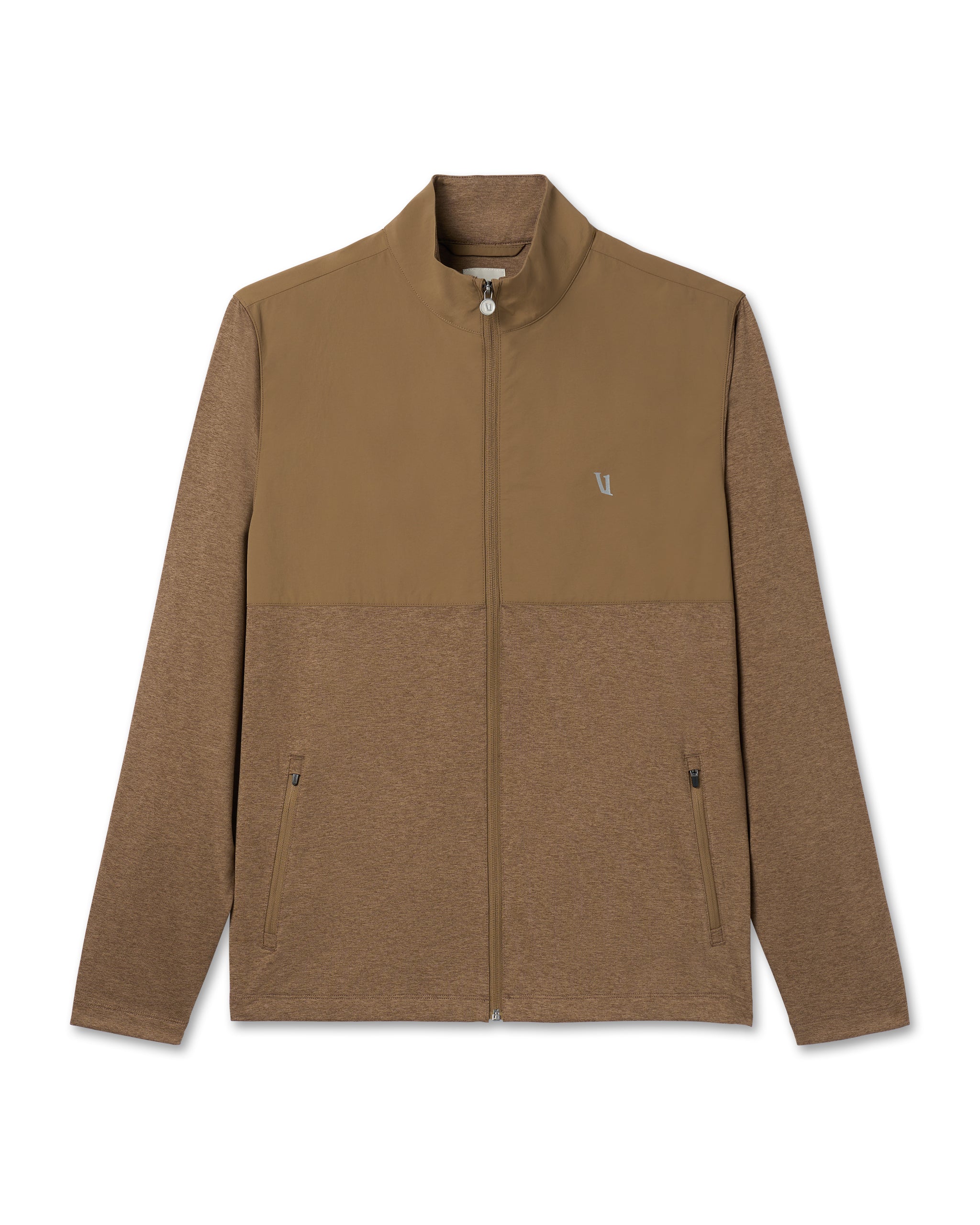 Sunday Element Track Jacket | Pecan Heather