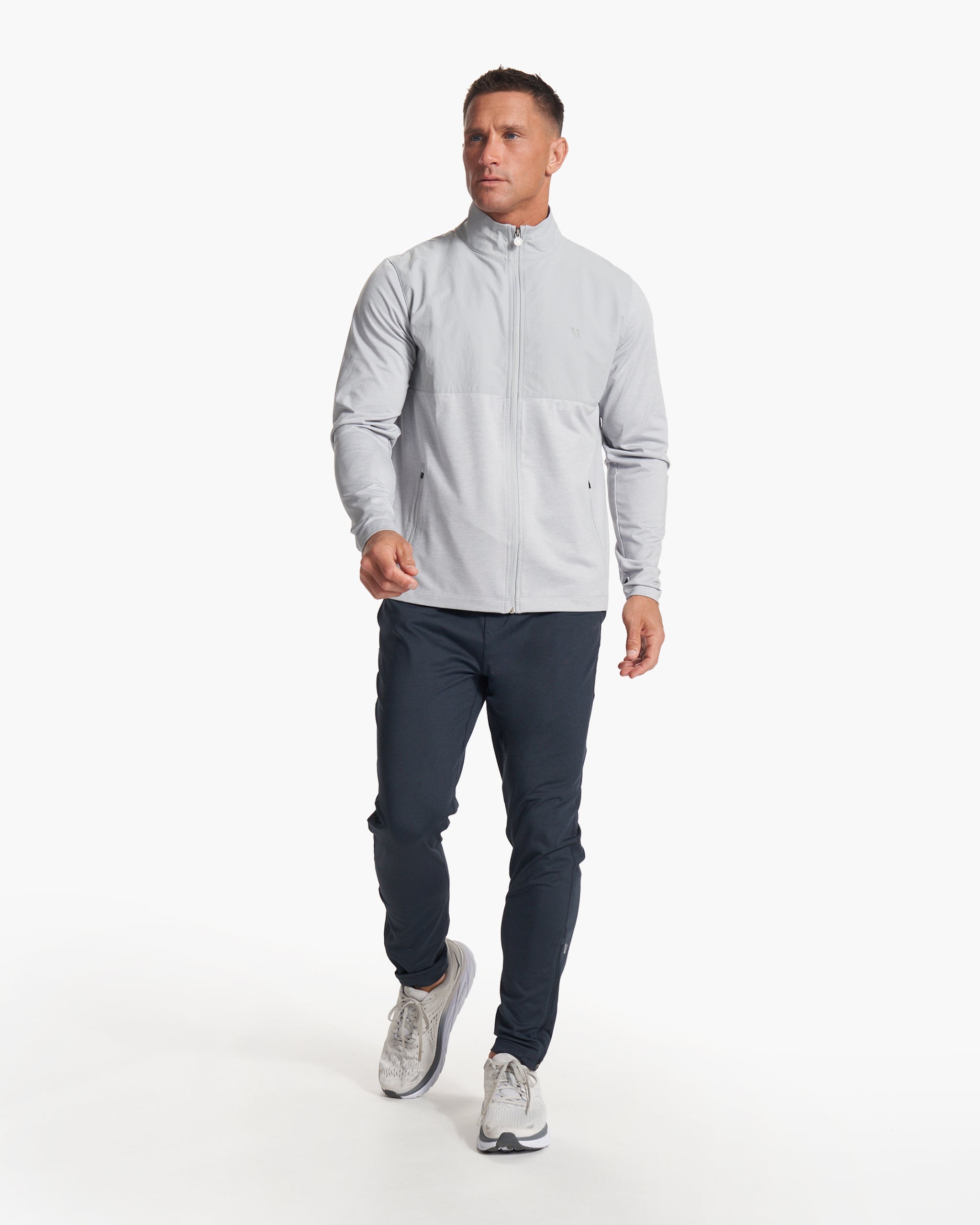 Sunday Element Track Jacket | Platinum Heather