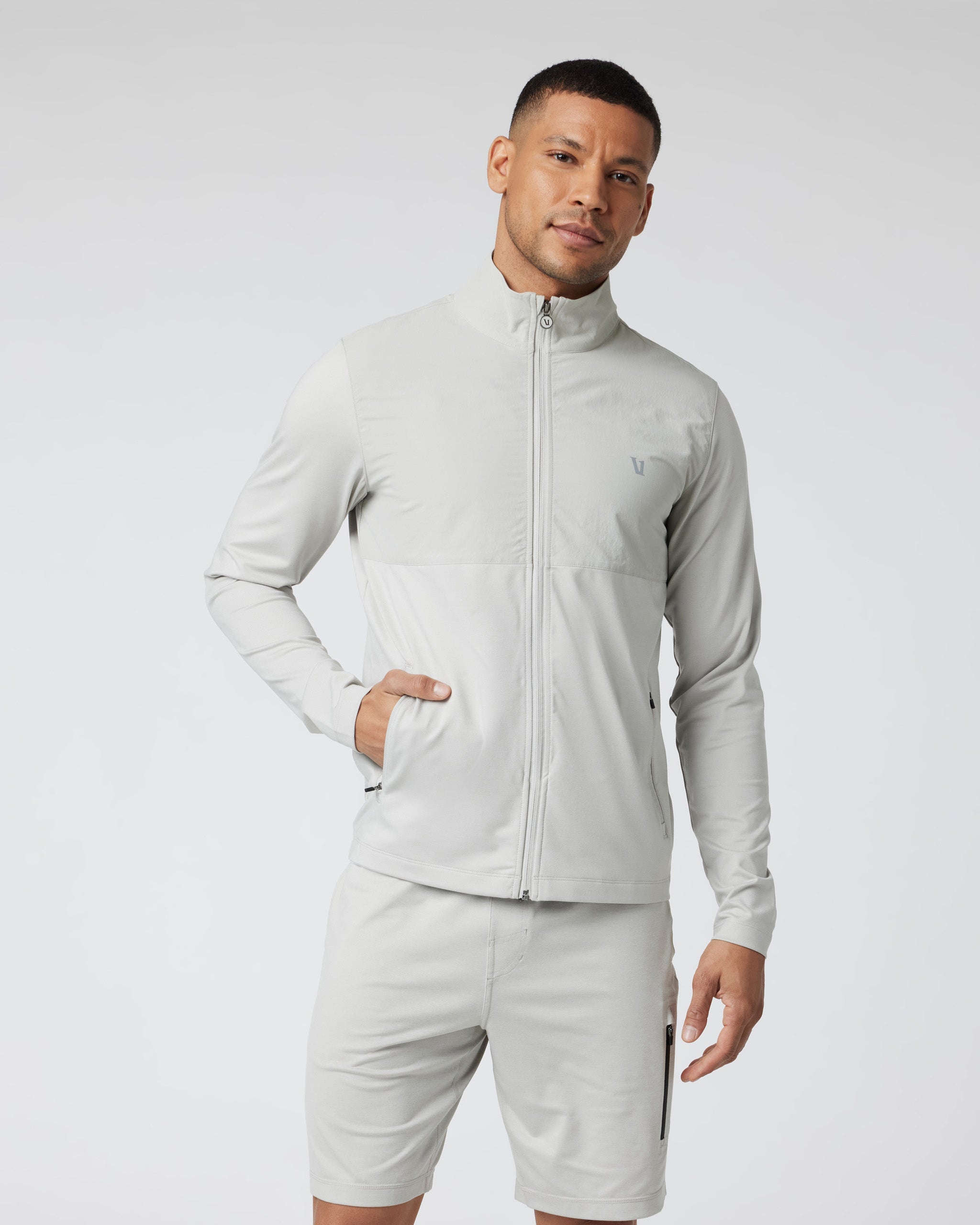 Sunday Element Track Jacket | Vapor Heather