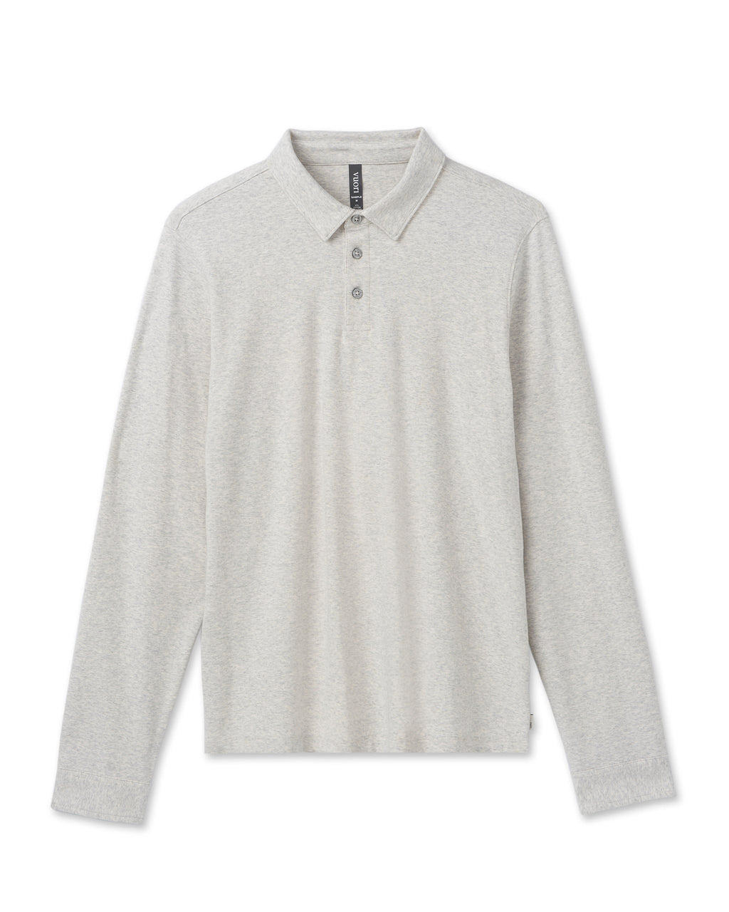 Long Sleeve Westport Polo | Oatmeal Heather