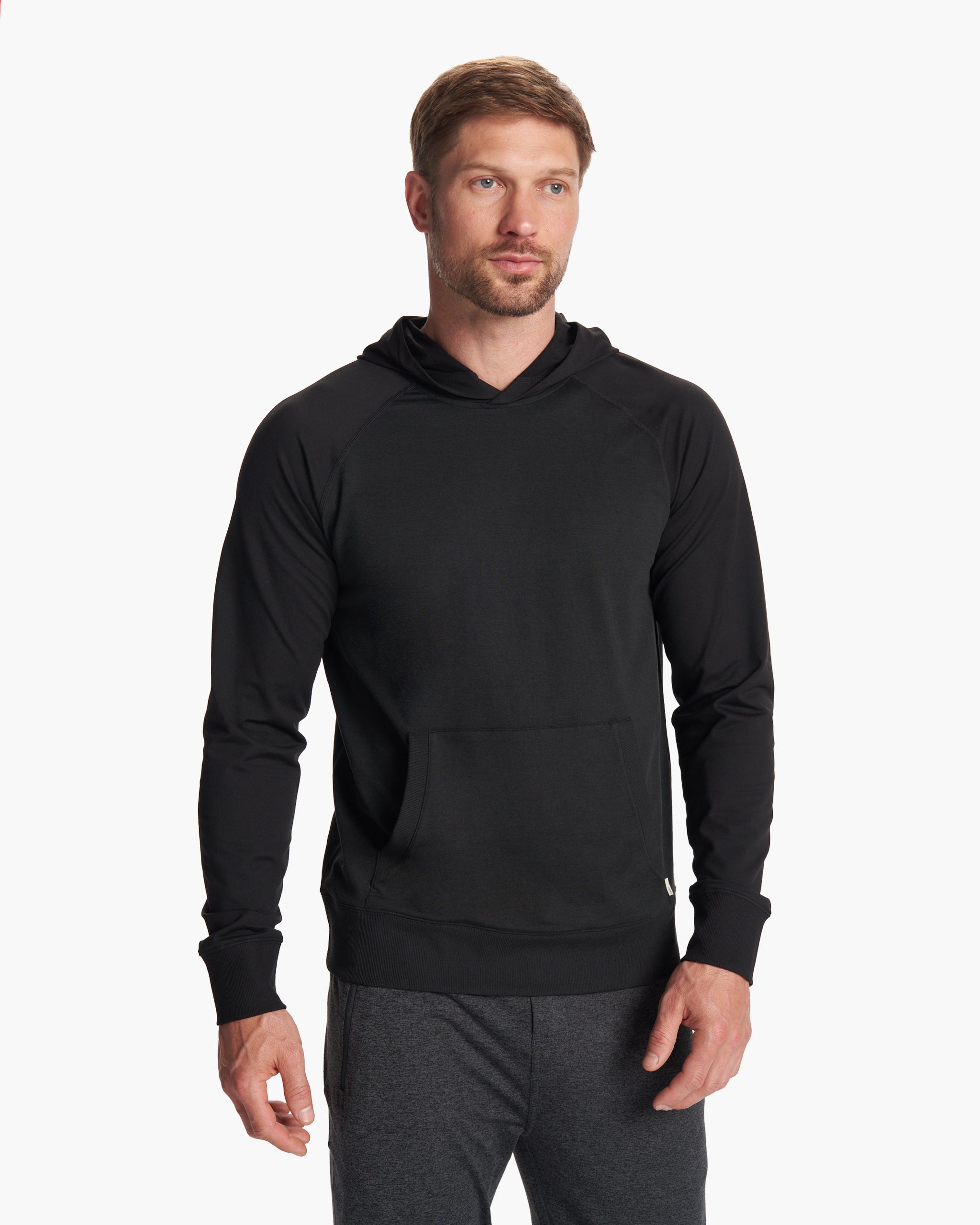 Coronado Pullover Hoodie | Black Heather