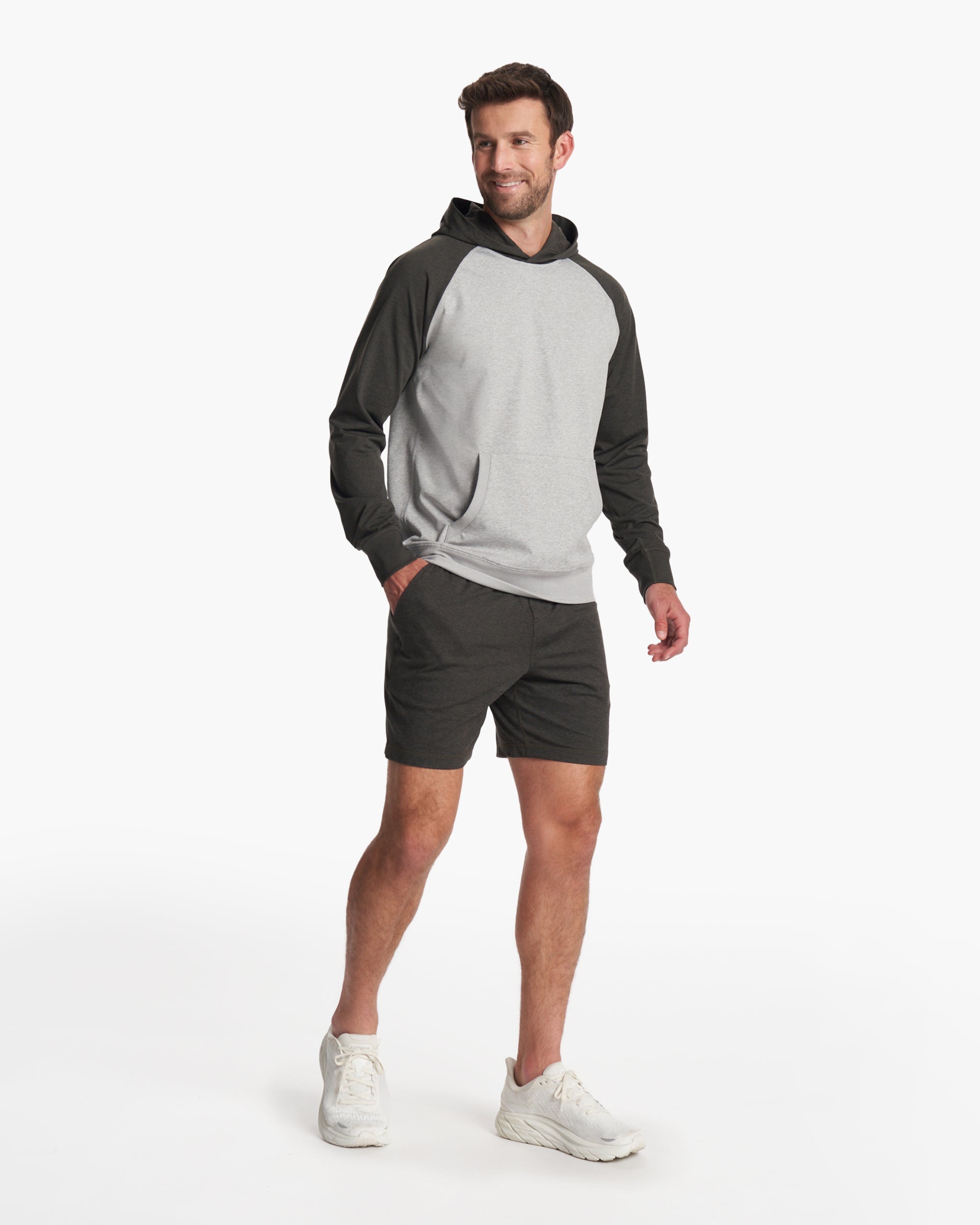 Coronado Pullover Hoodie | Light Heather Grey