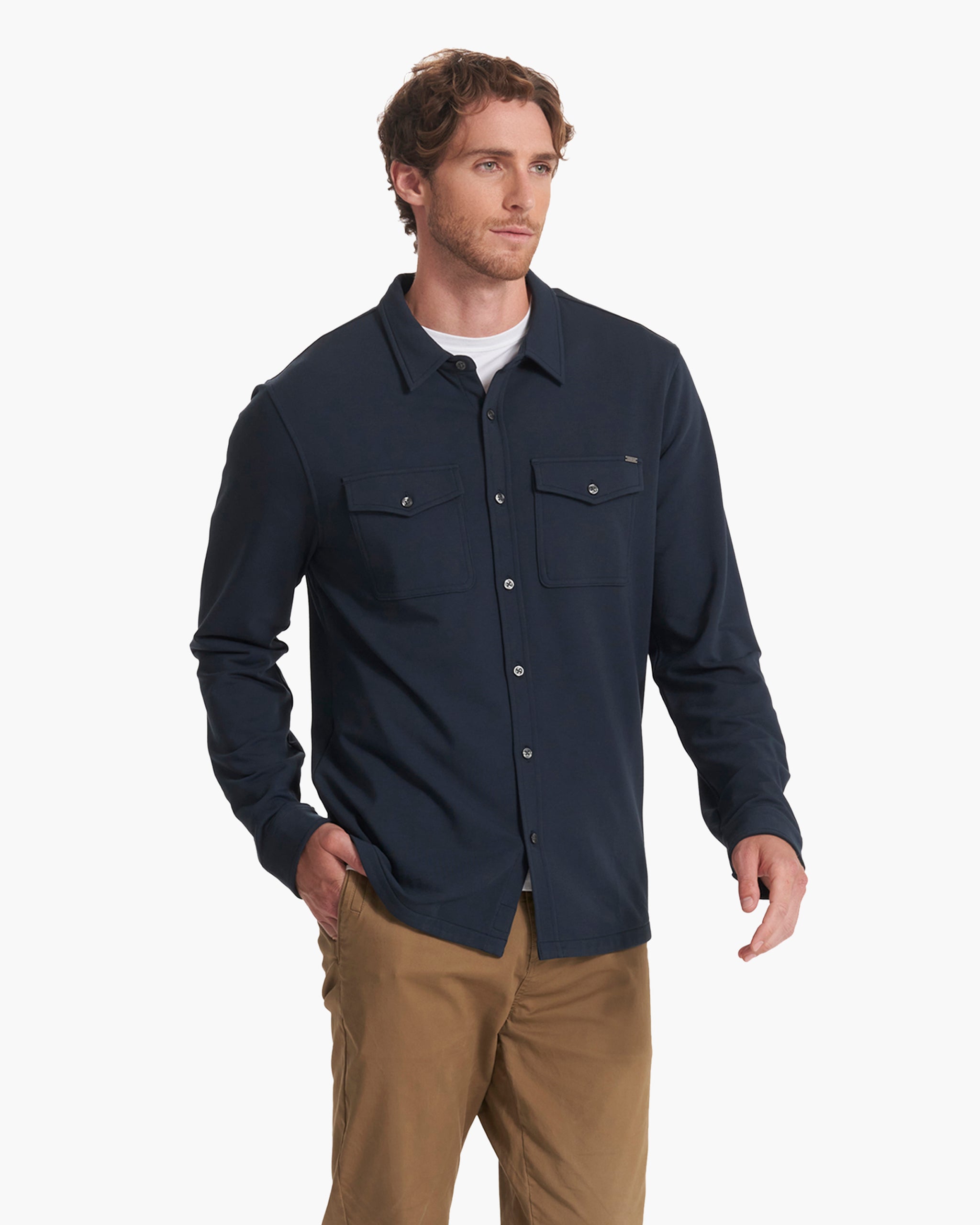 Boulevard Shirt Jacket | Ink