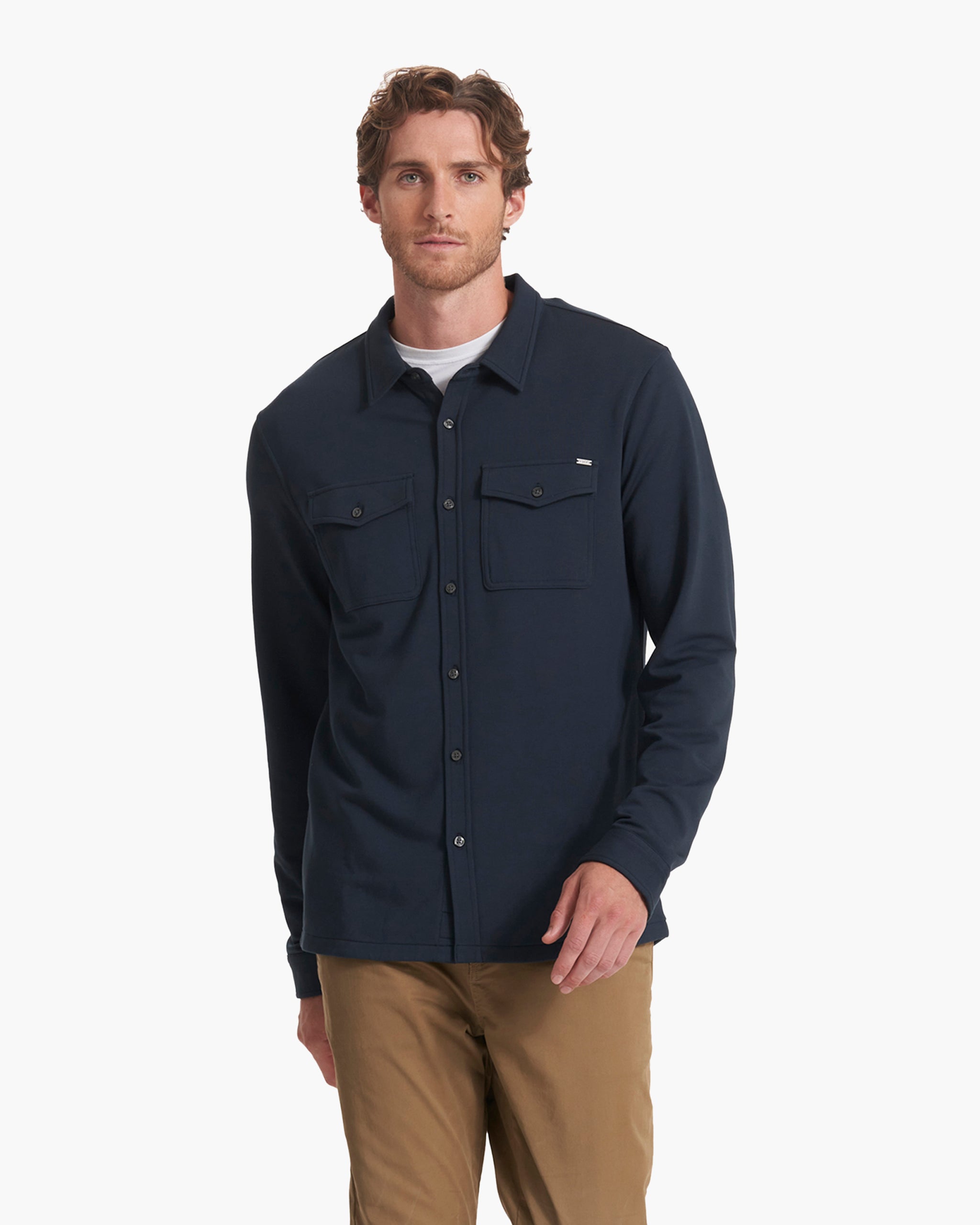 Boulevard Shirt Jacket | Ink