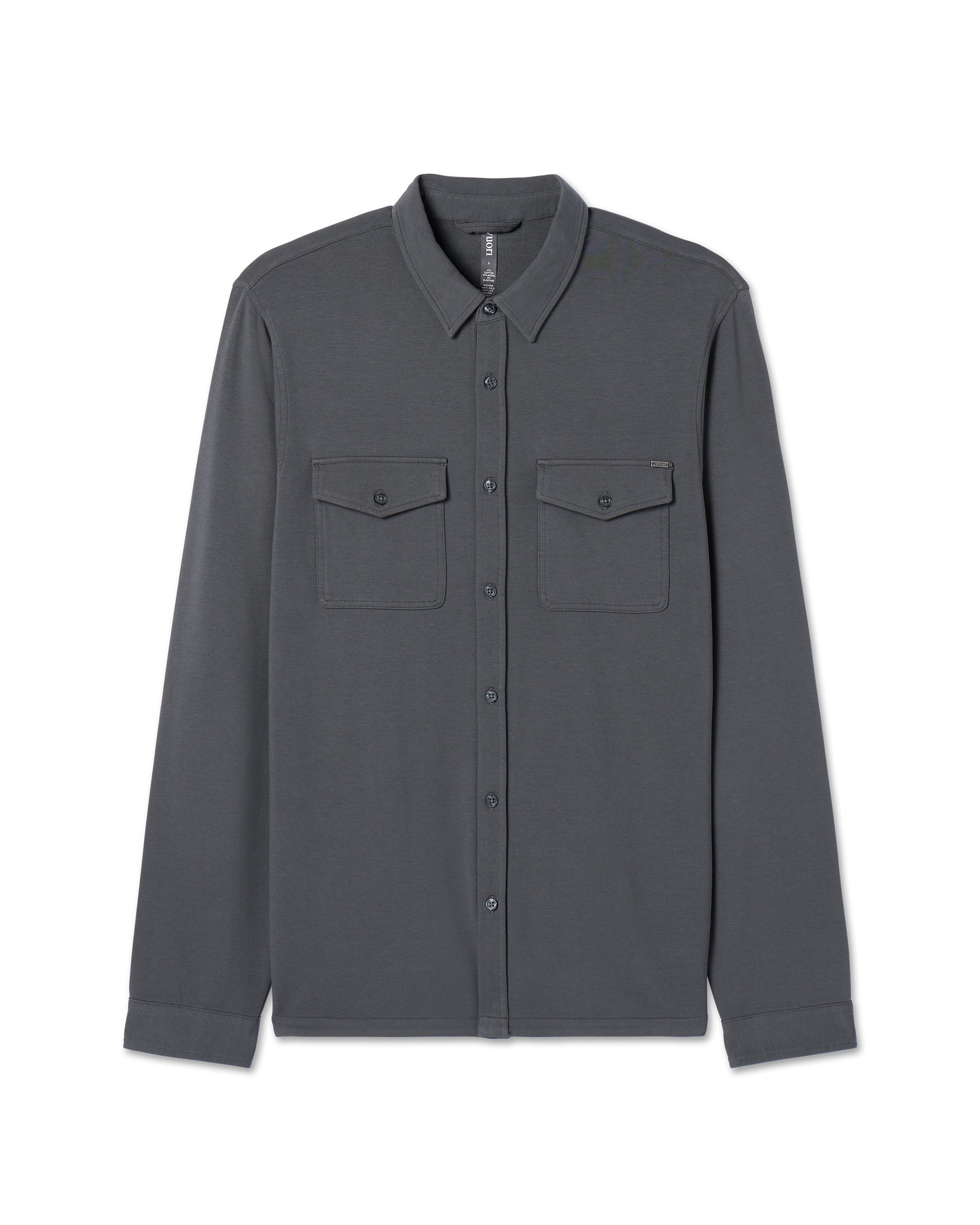 Boulevard Shirt Jacket | Shale