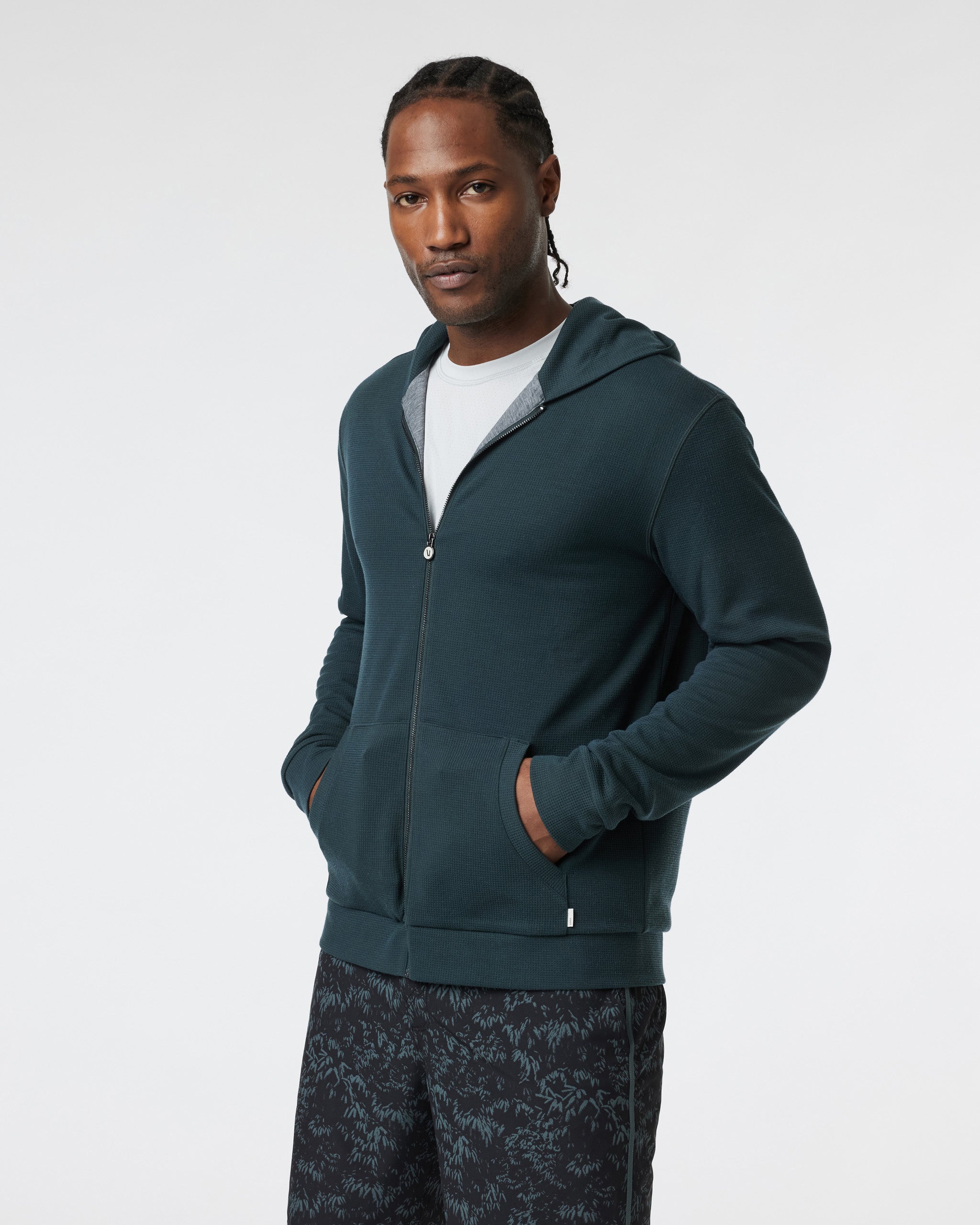 Performance Waffle Zip Hoodie 2.0 | Grove
