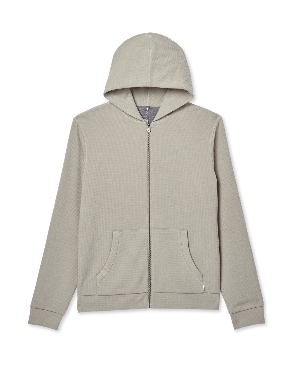 Performance Waffle Zip Hoodie 2.0 | Toast