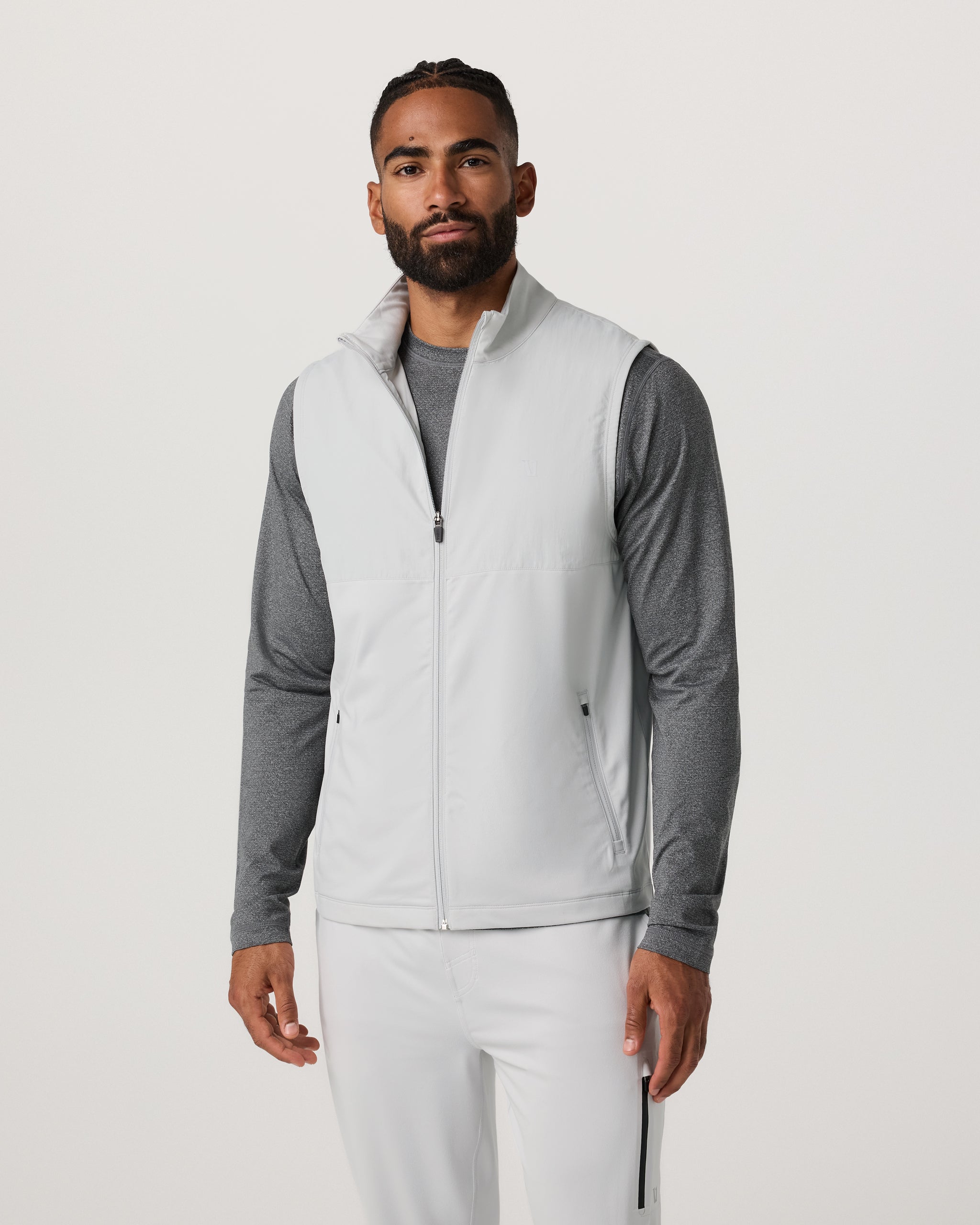 Sunday Element Vest | Frost Grey