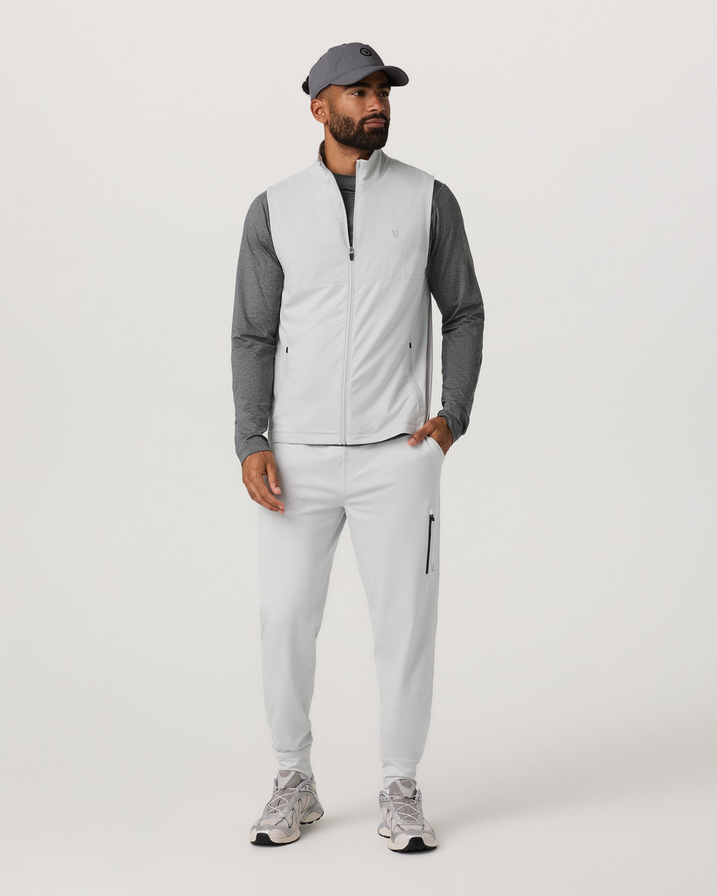 Sunday Element Vest | Frost Grey
