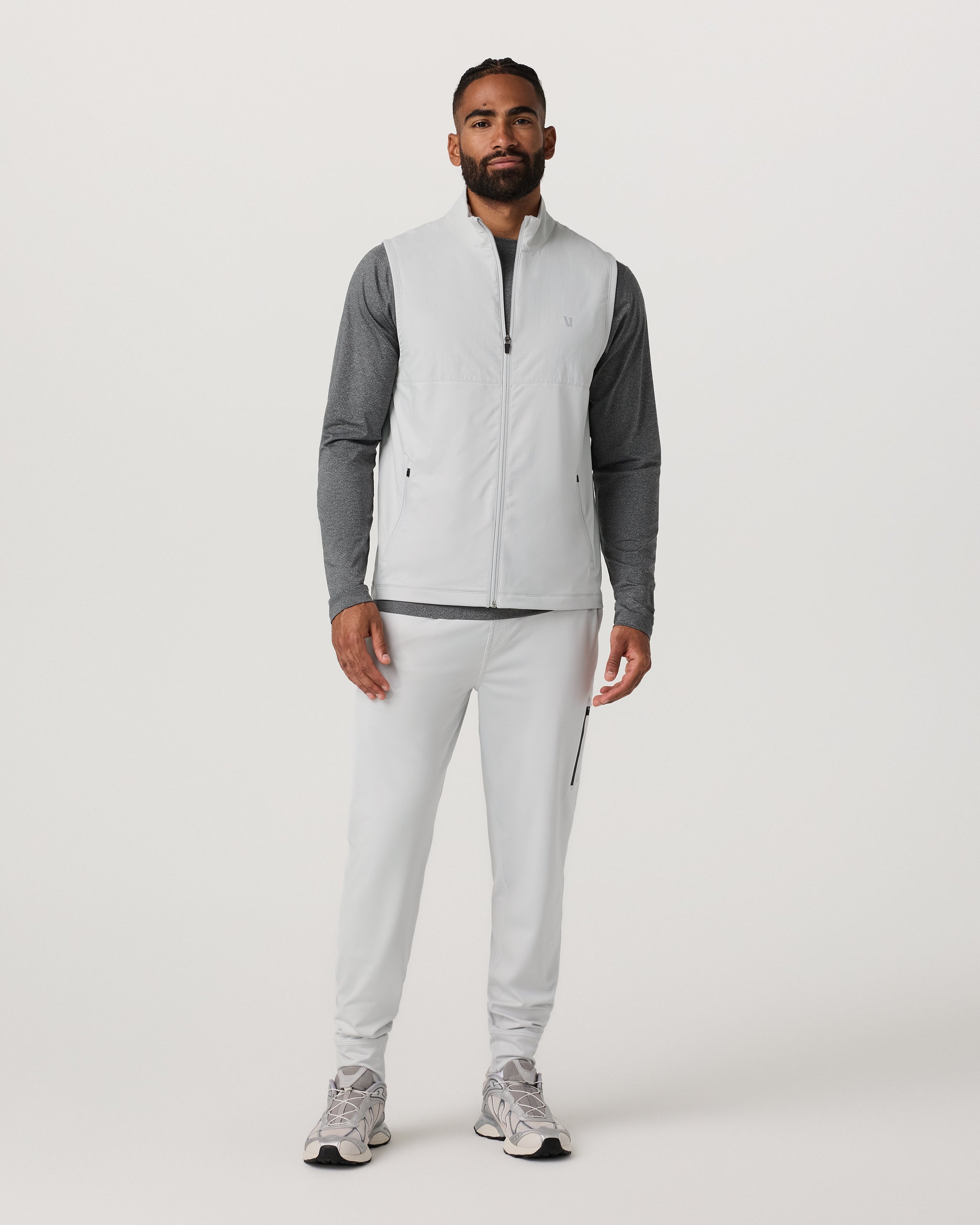 Sunday Element Vest | Frost Grey