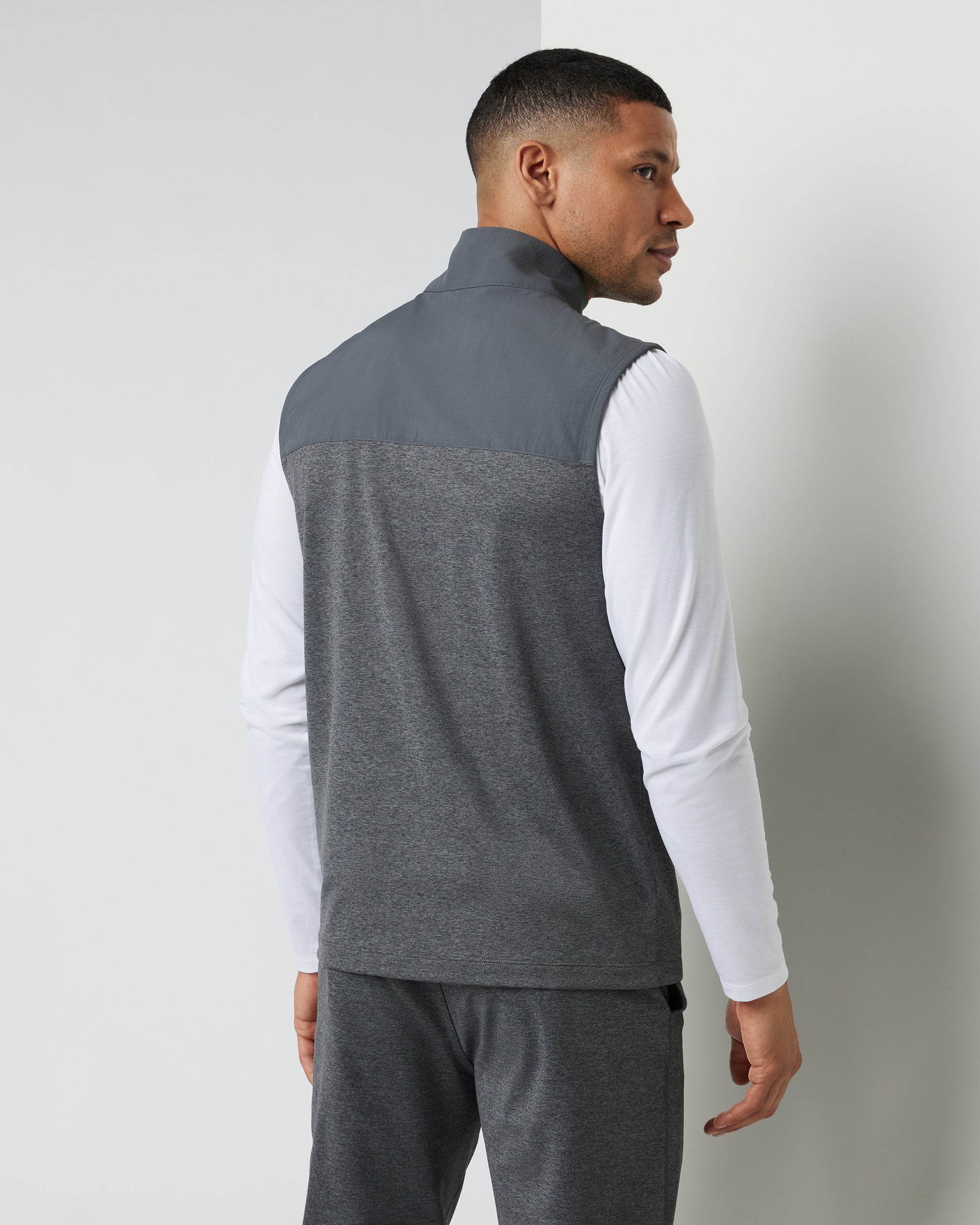 Sunday Element Vest | Charcoal Heather