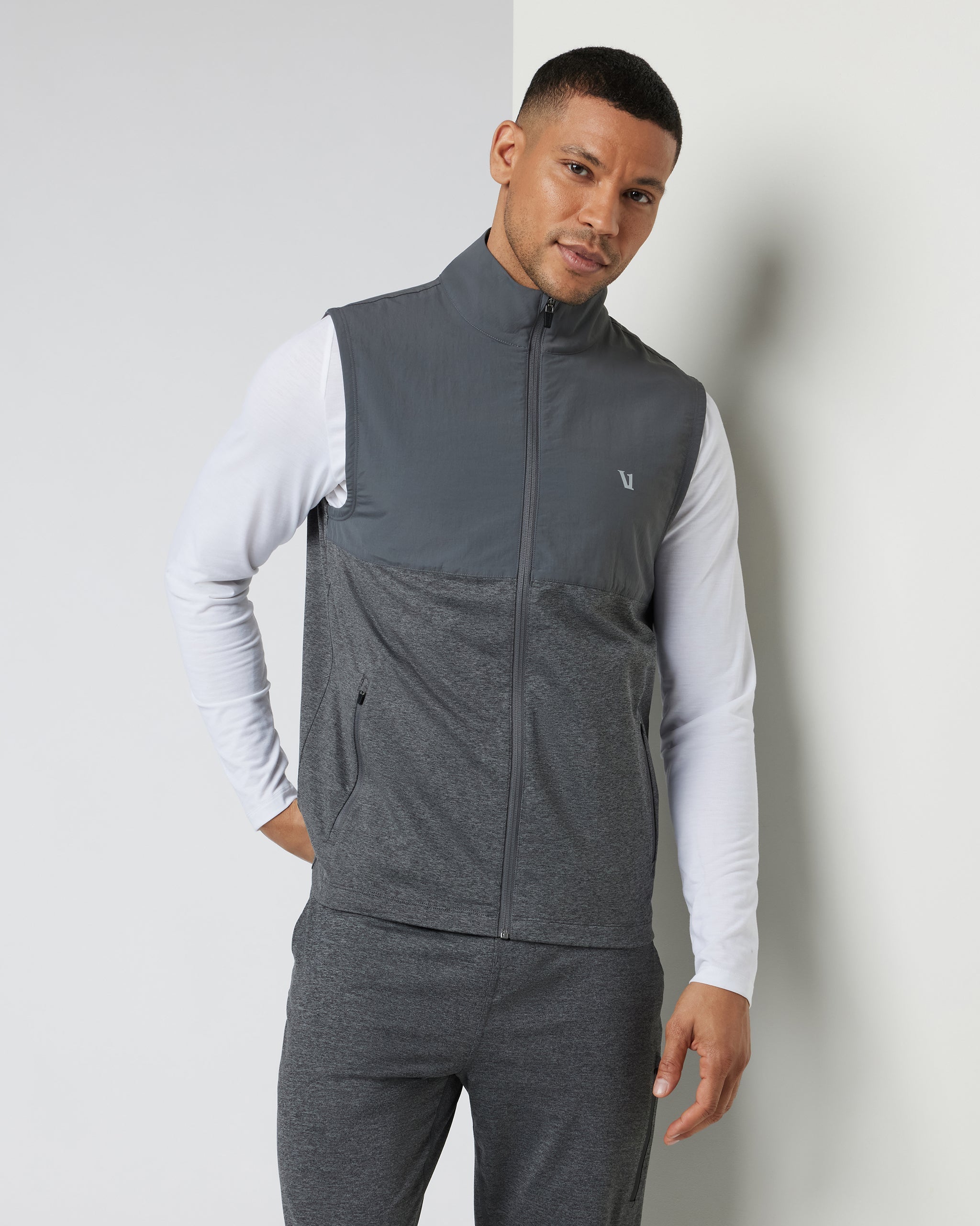 Sunday Element Vest | Charcoal Heather