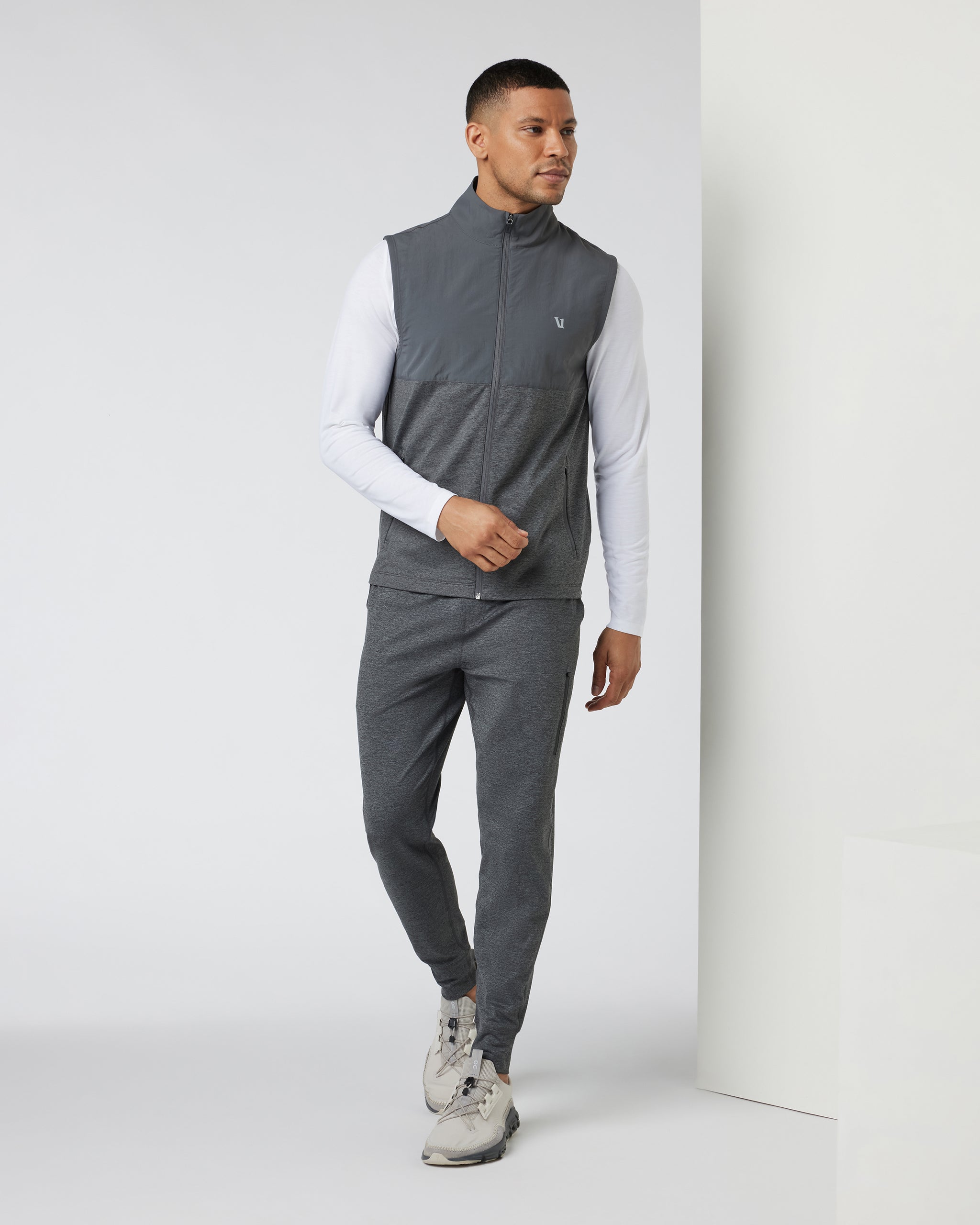 Sunday Element Vest | Charcoal Heather