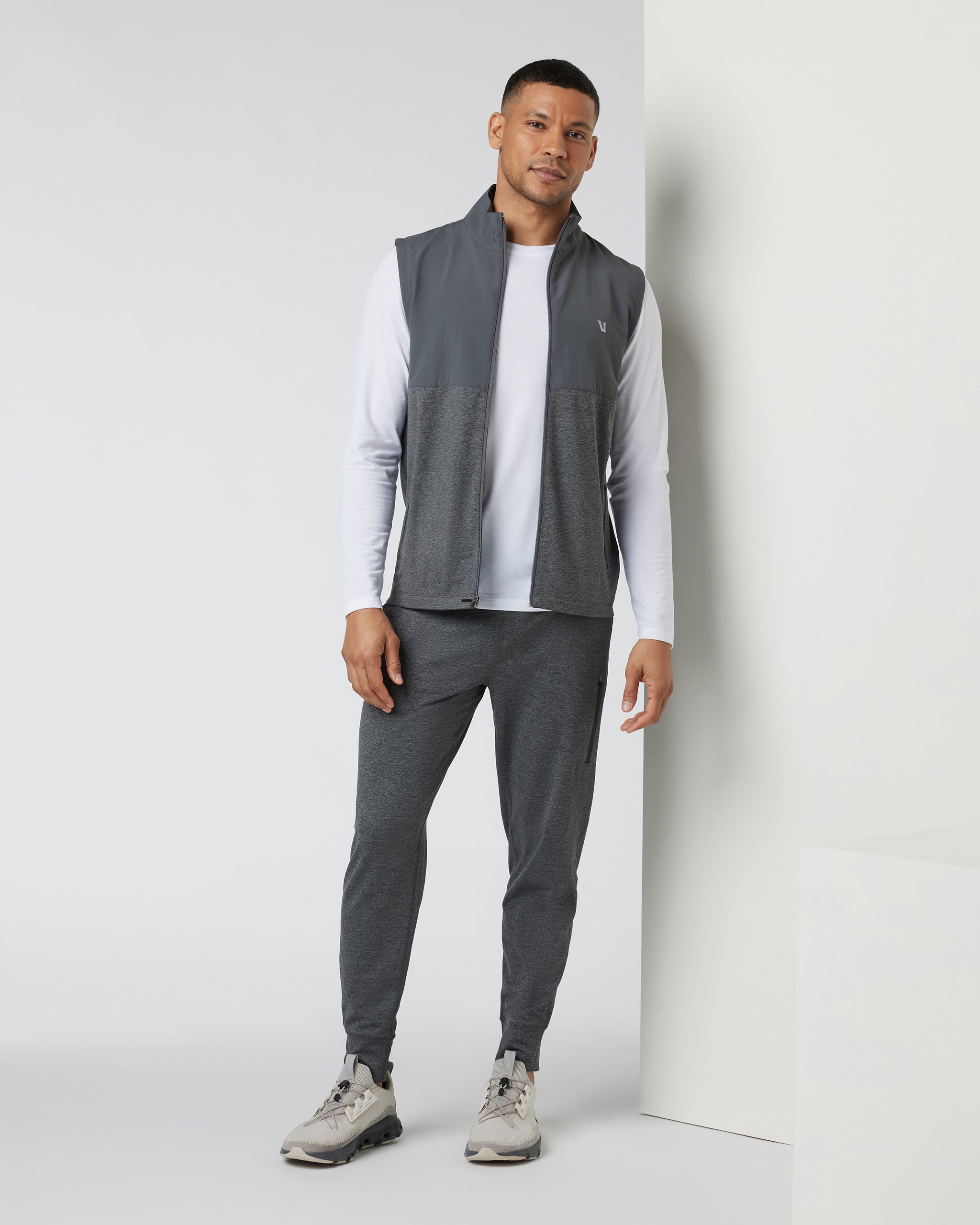 Sunday Element Vest | Charcoal Heather