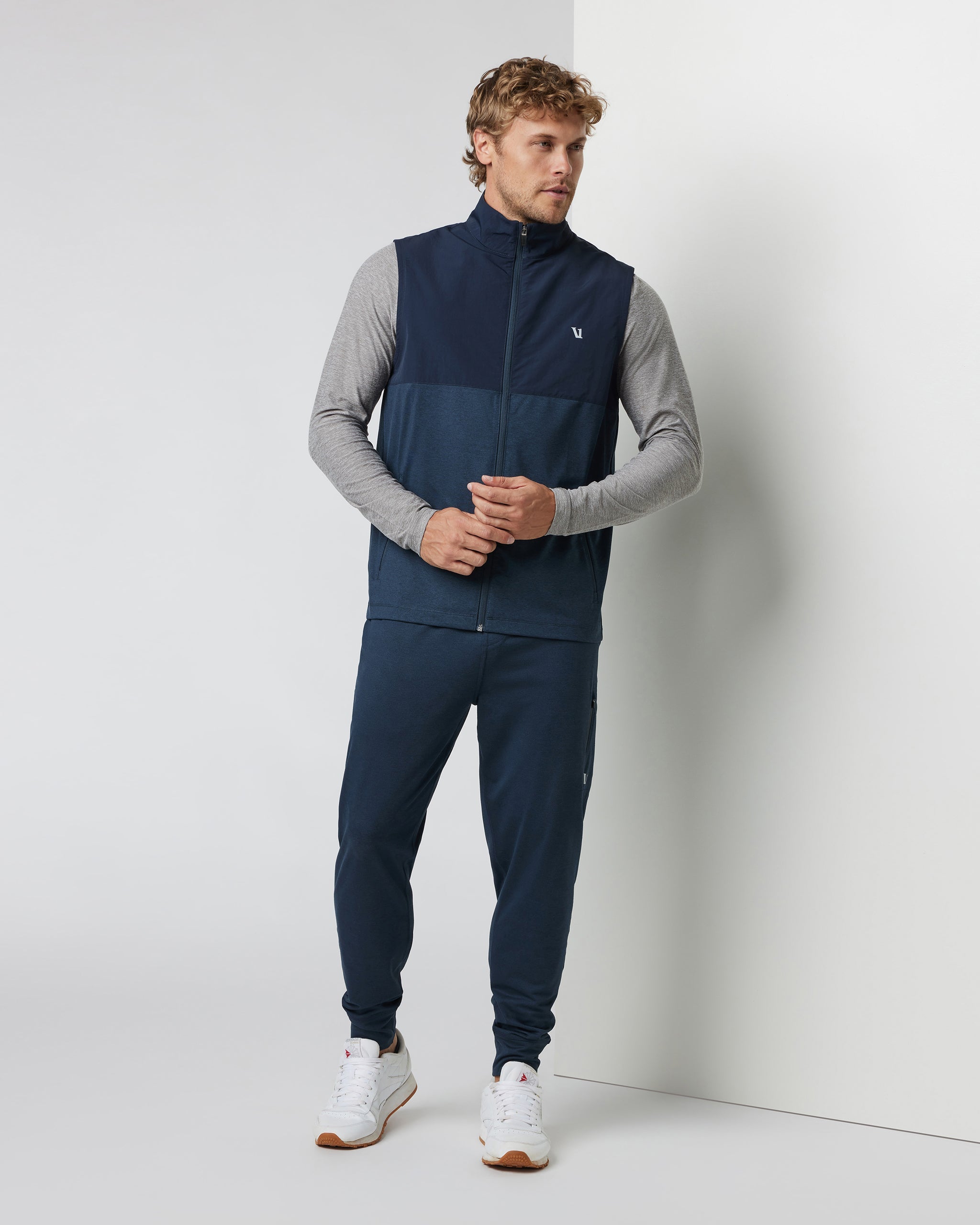 Sunday Element Vest | Ink Heather