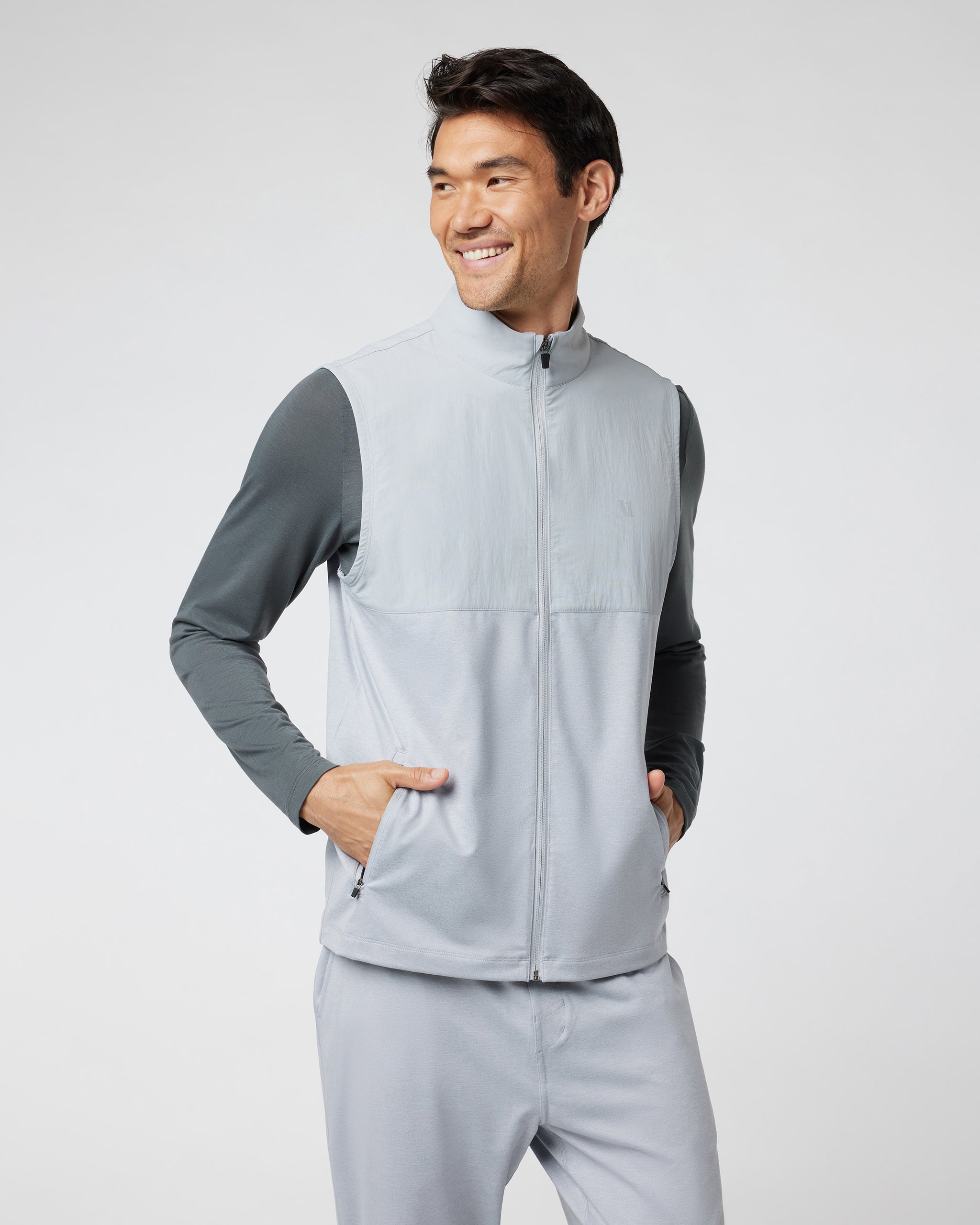Sunday Element Vest | Platinum Heather
