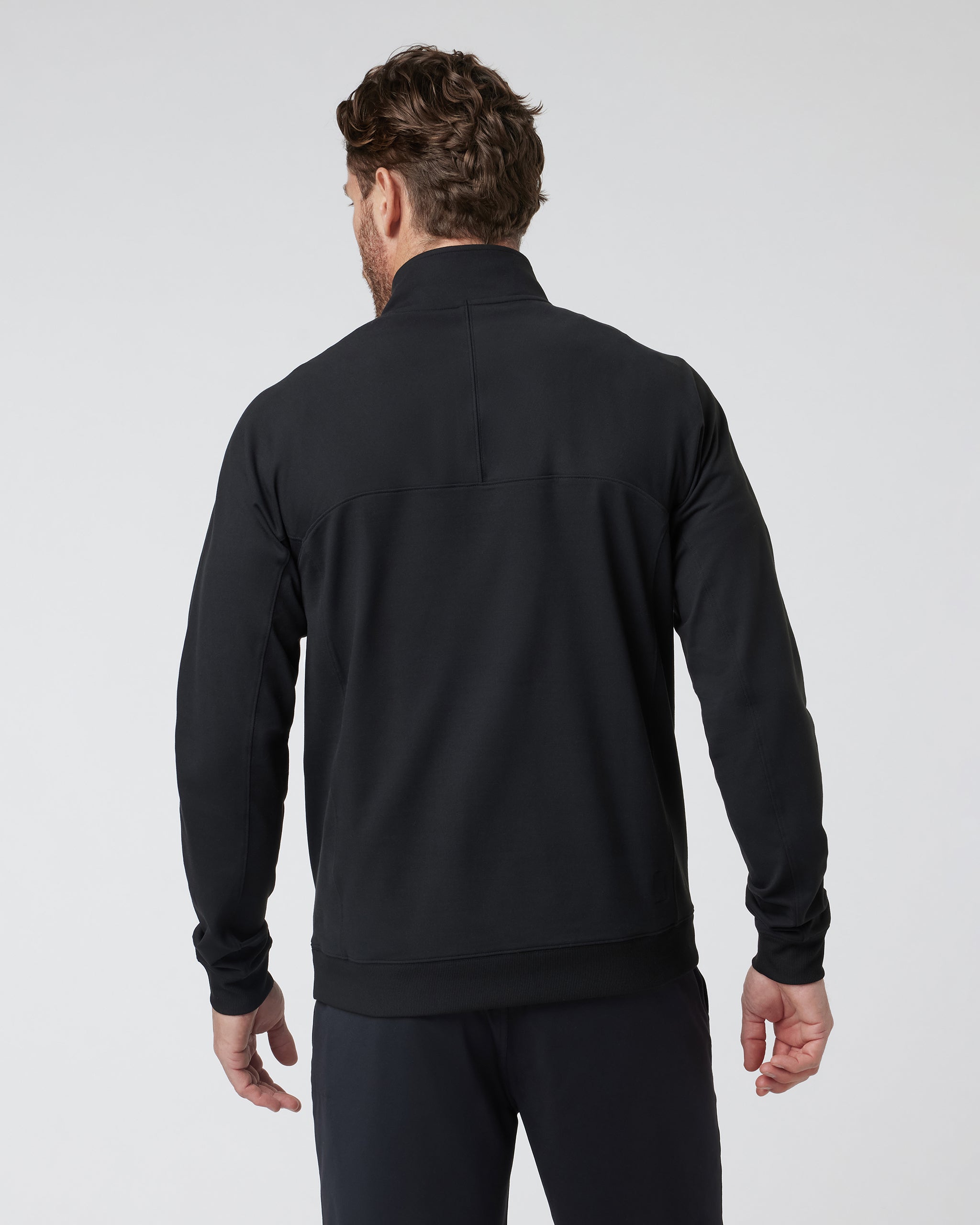 Jackson Half Zip | Black
