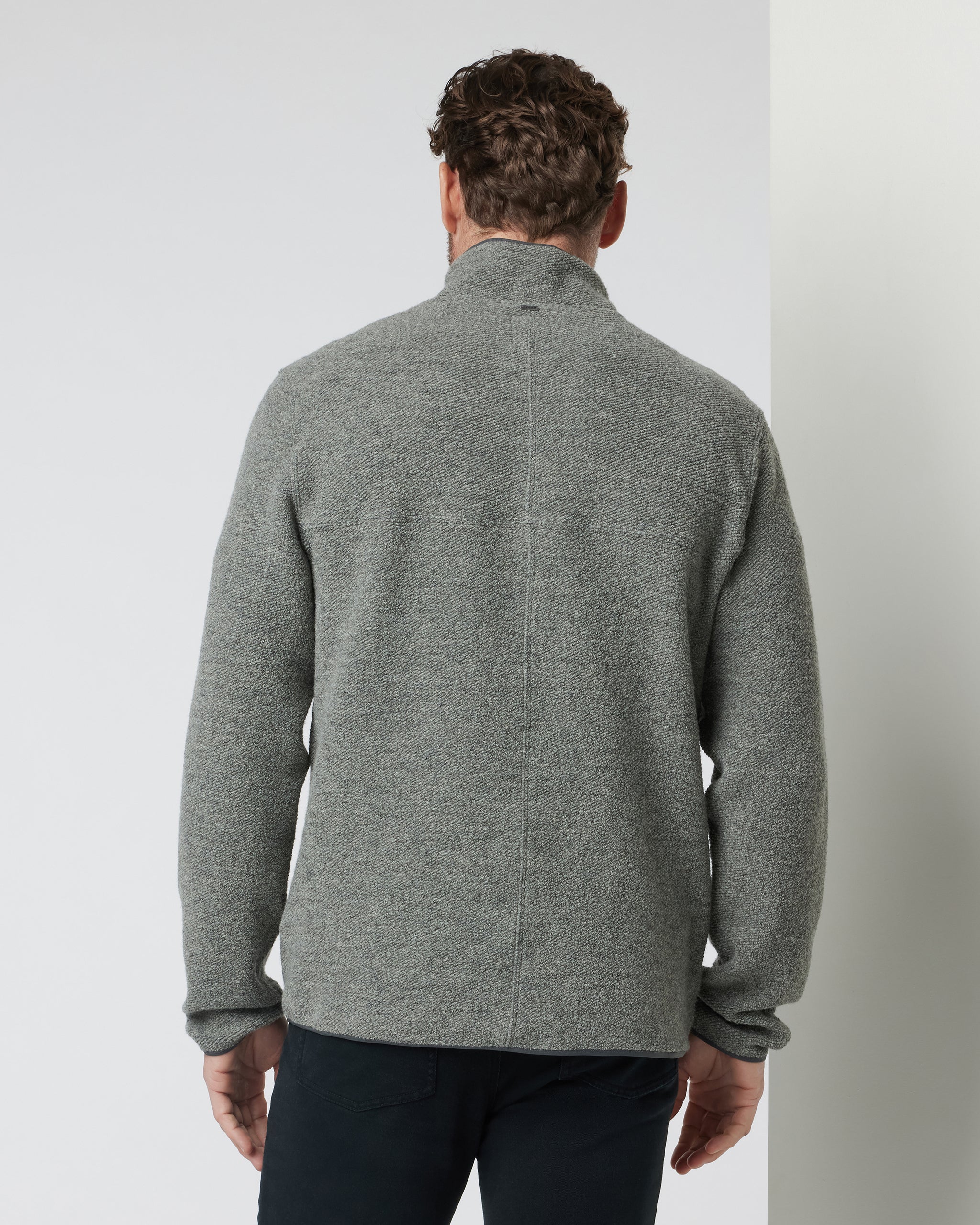 Plymouth Wool Pullover | Heather Grey