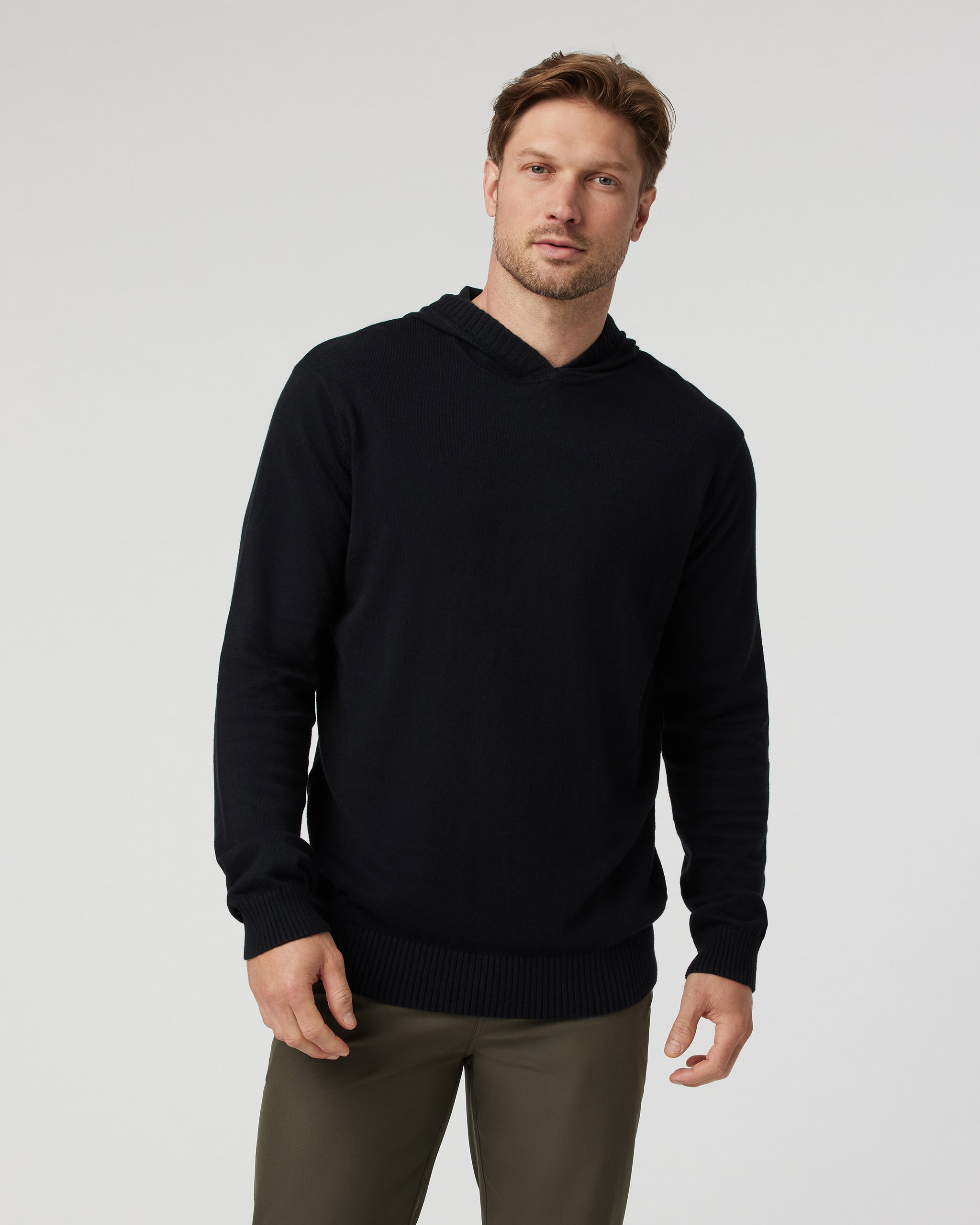 Fluent Sweater Hoodie | Black