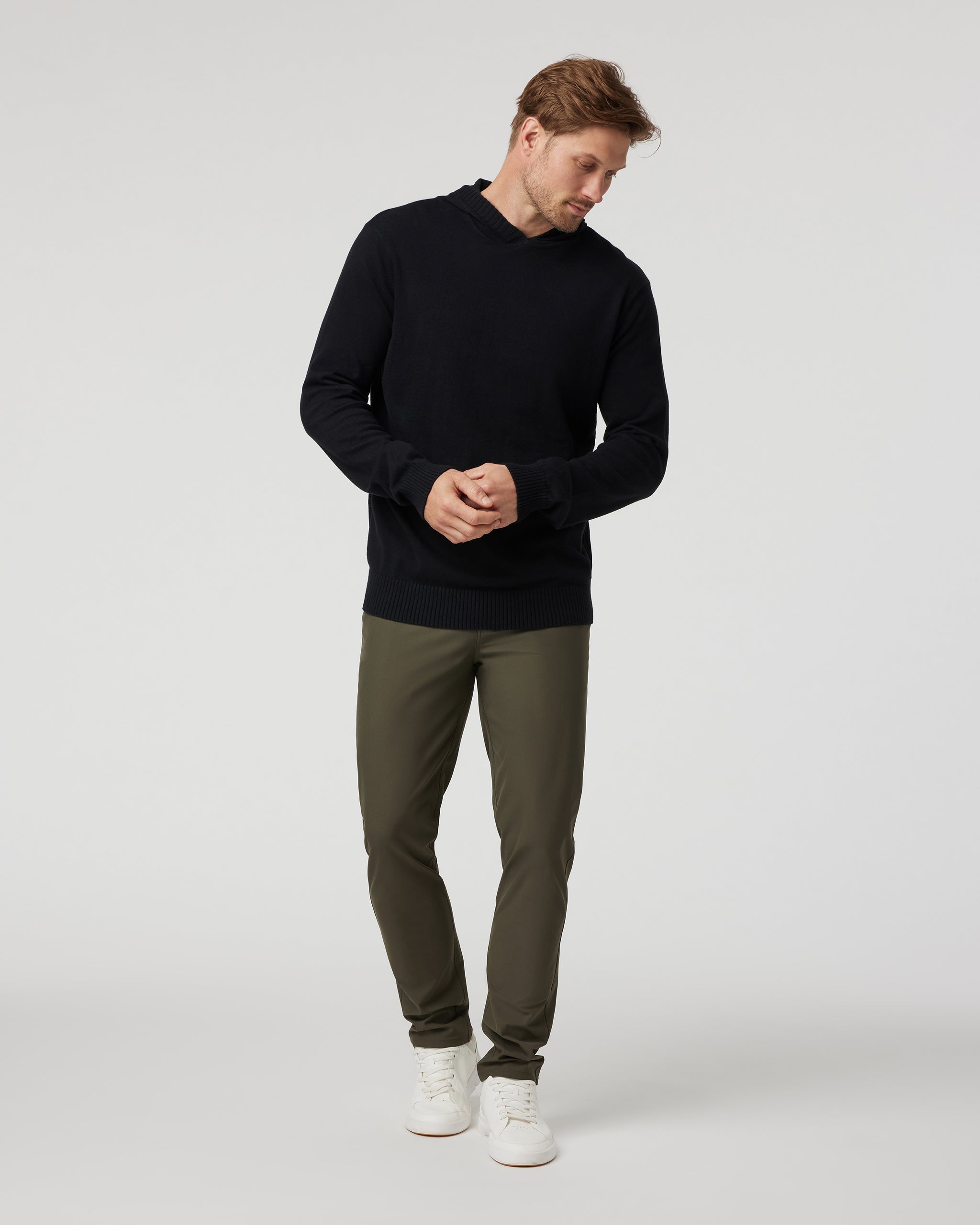 Fluent Sweater Hoodie | Black