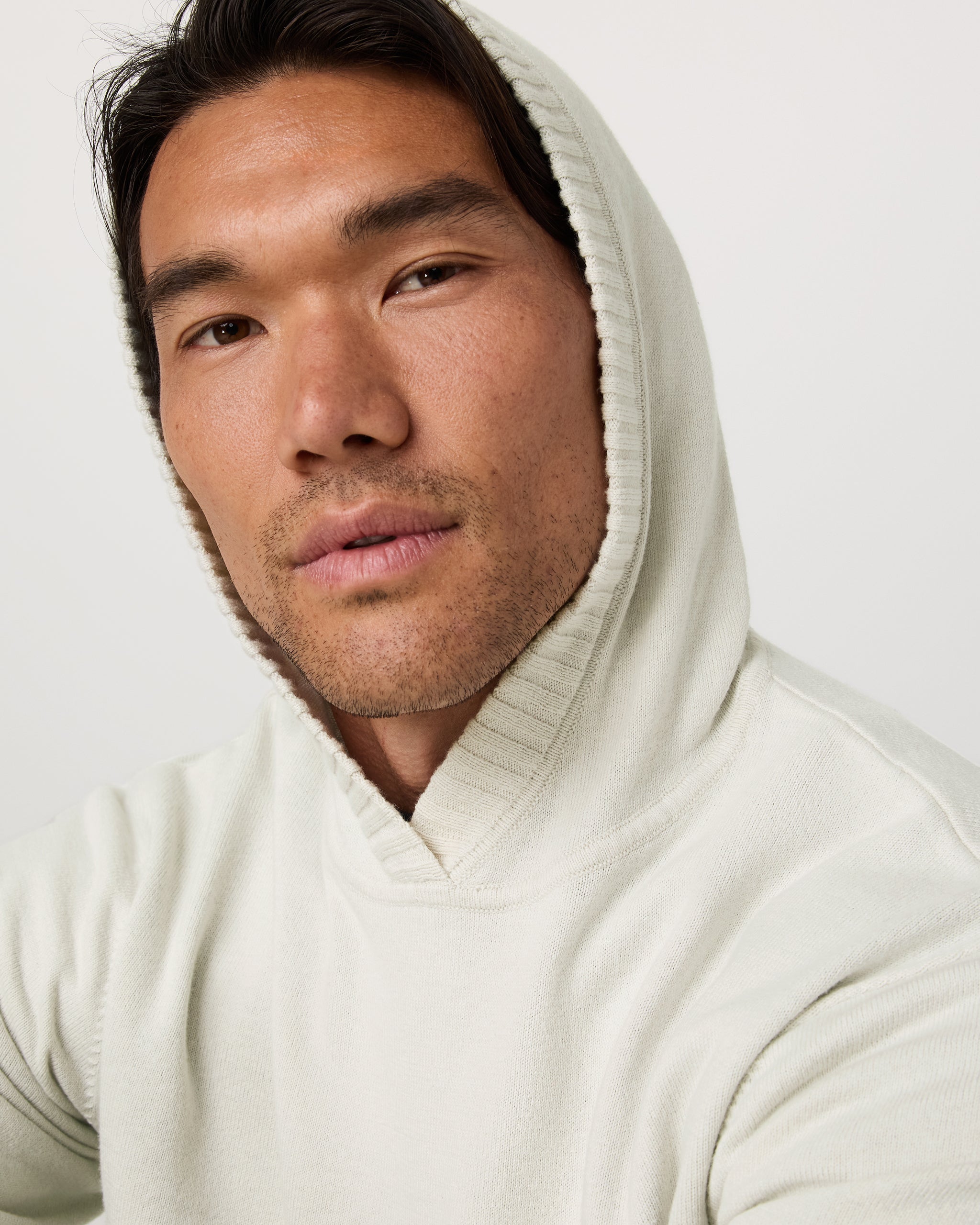 Fluent Sweater Hoodie | Winter Grey