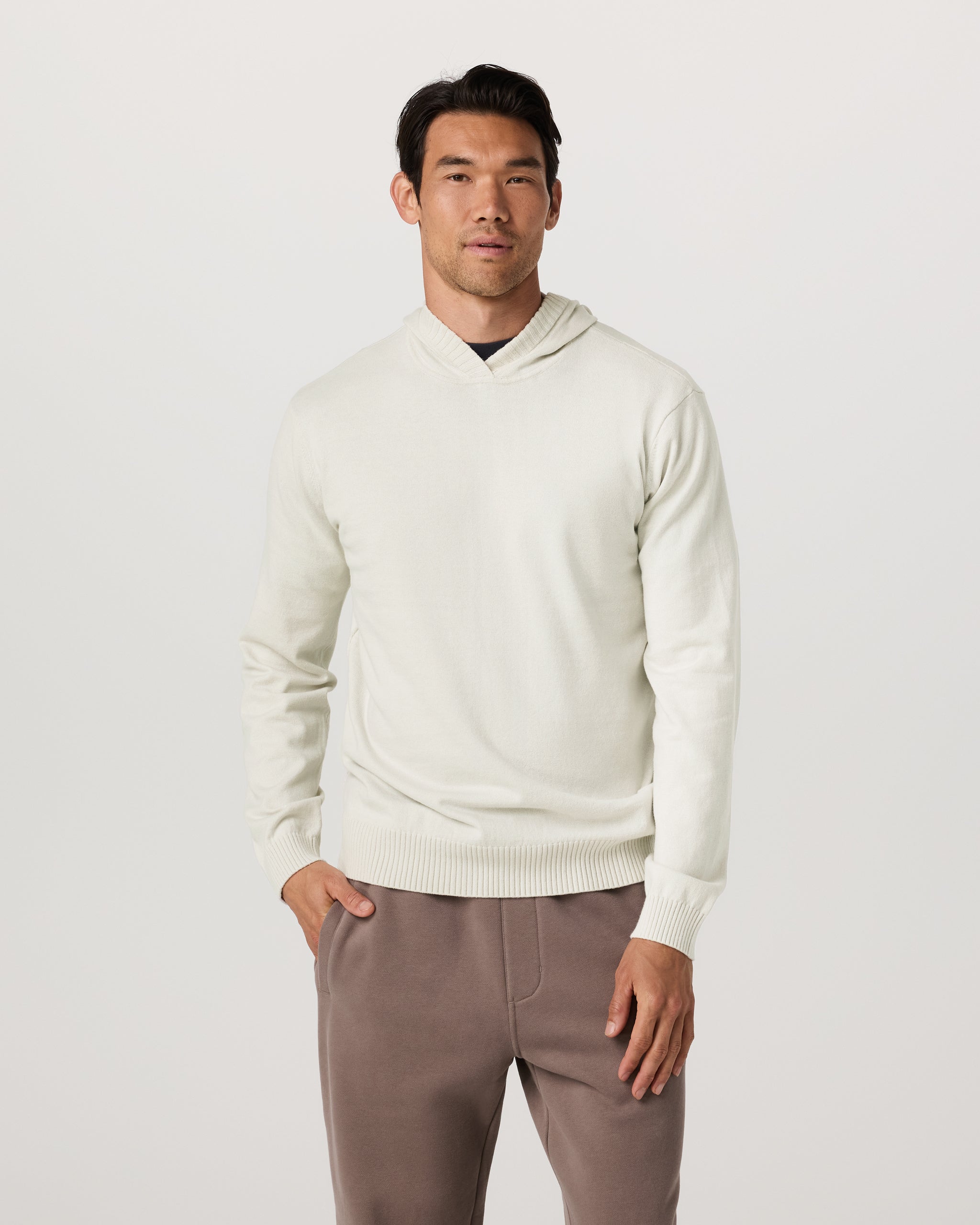 Fluent Sweater Hoodie | Winter Grey